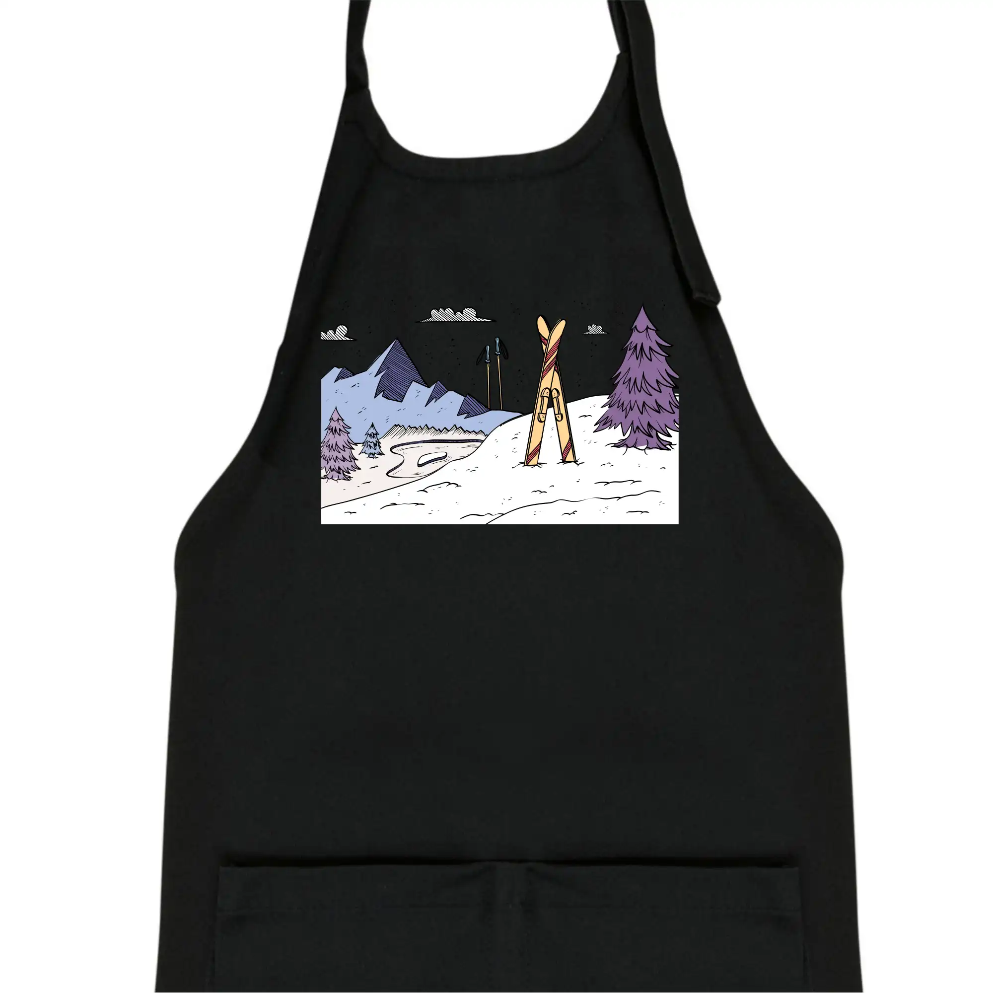 Panorama lyžování