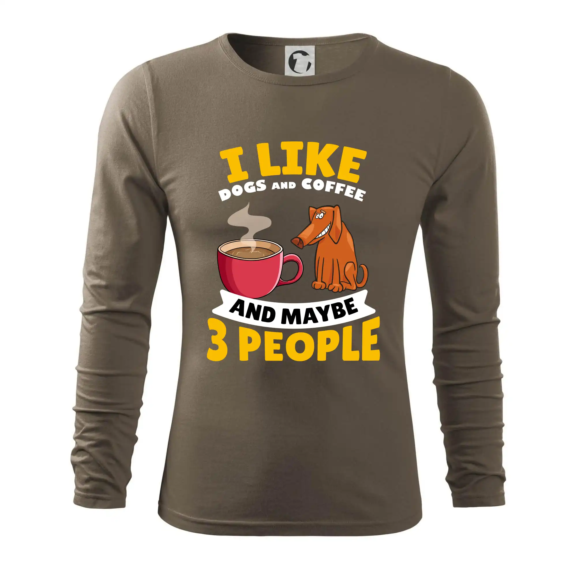 I like dogs and coffee and maybe 3 people