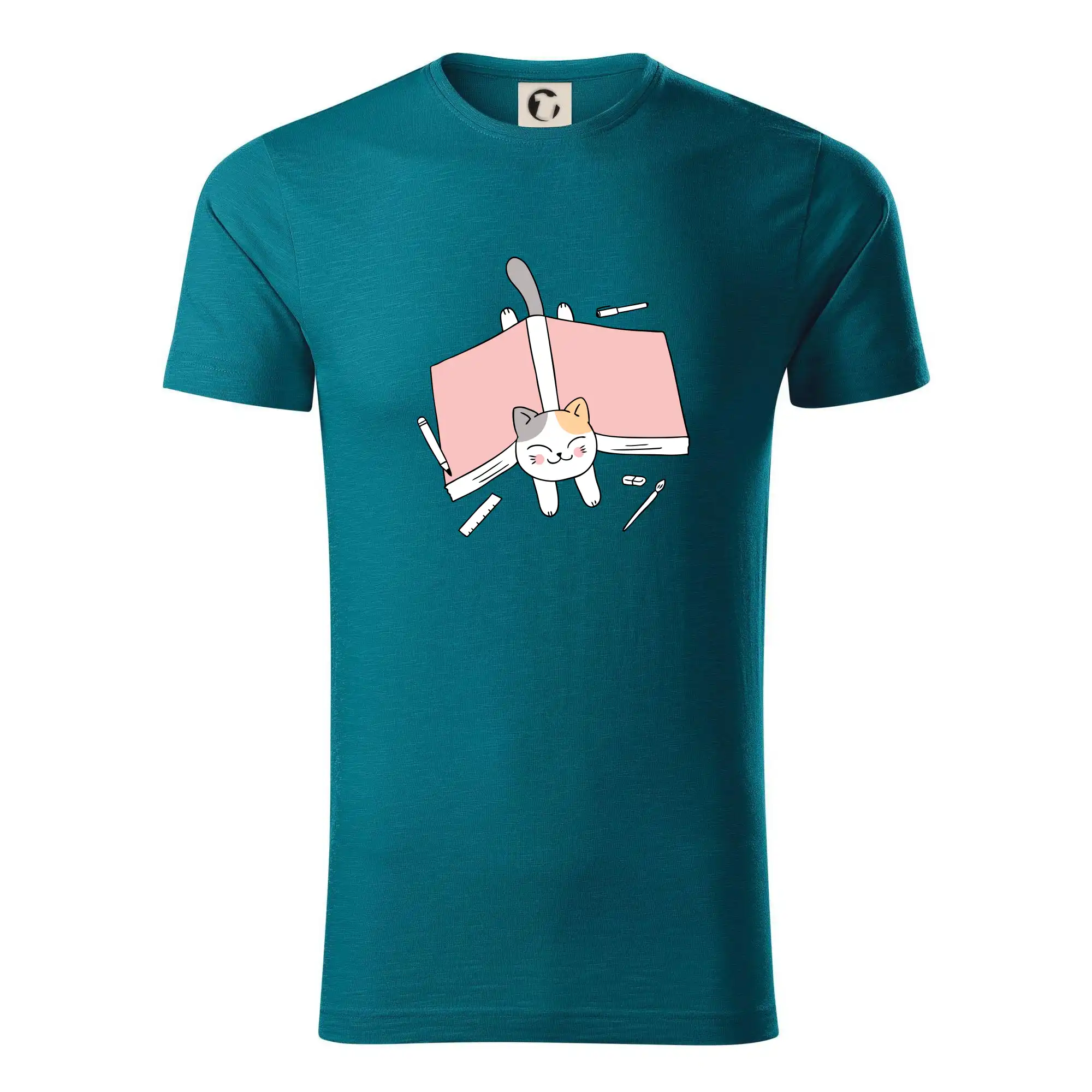 Učení na státnice kočka