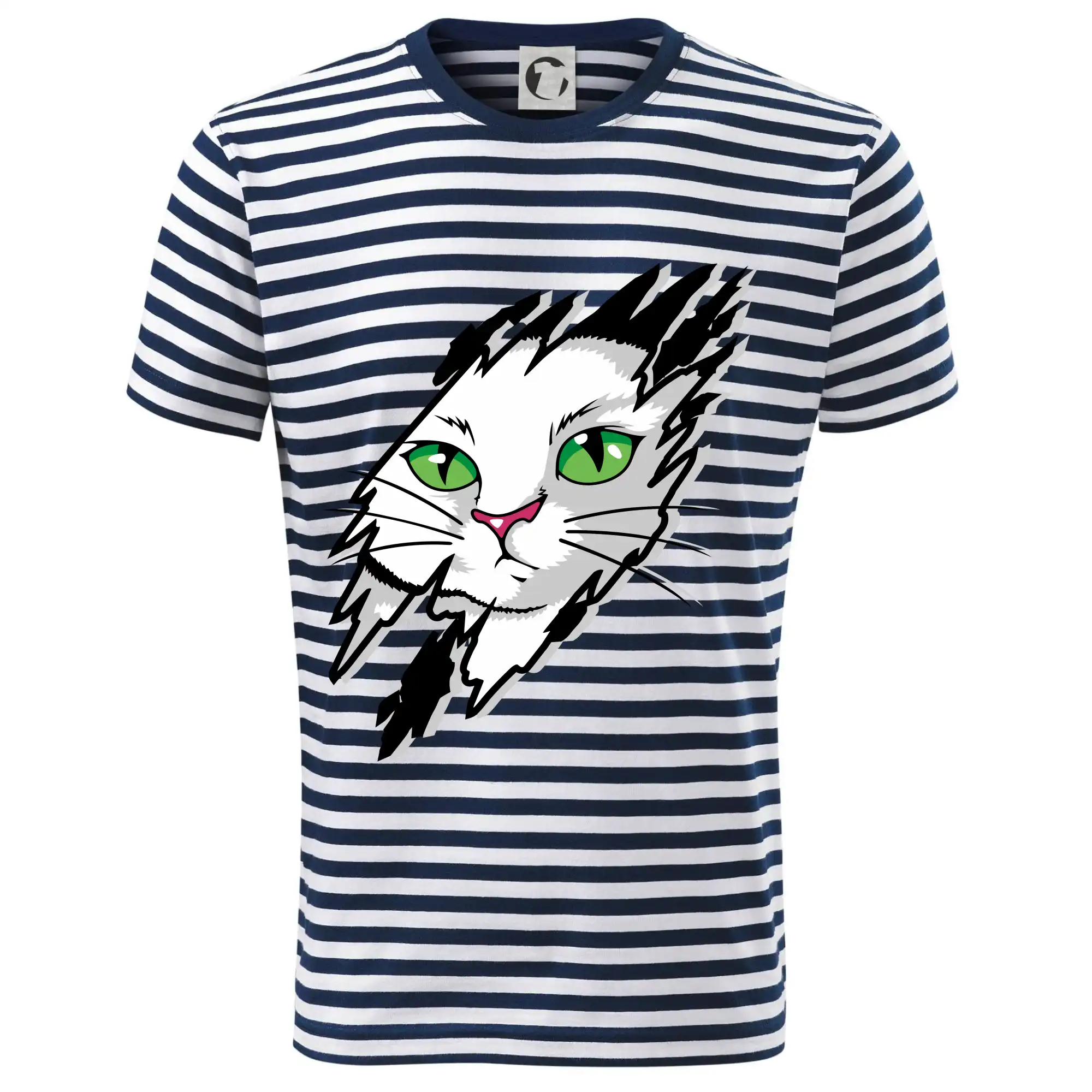 Kočka v roztrženém triku