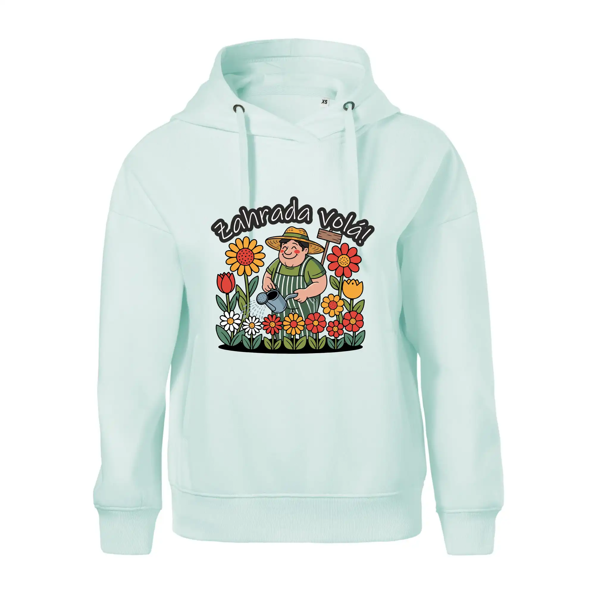 Zahrada volá - zahradník a slunečnice