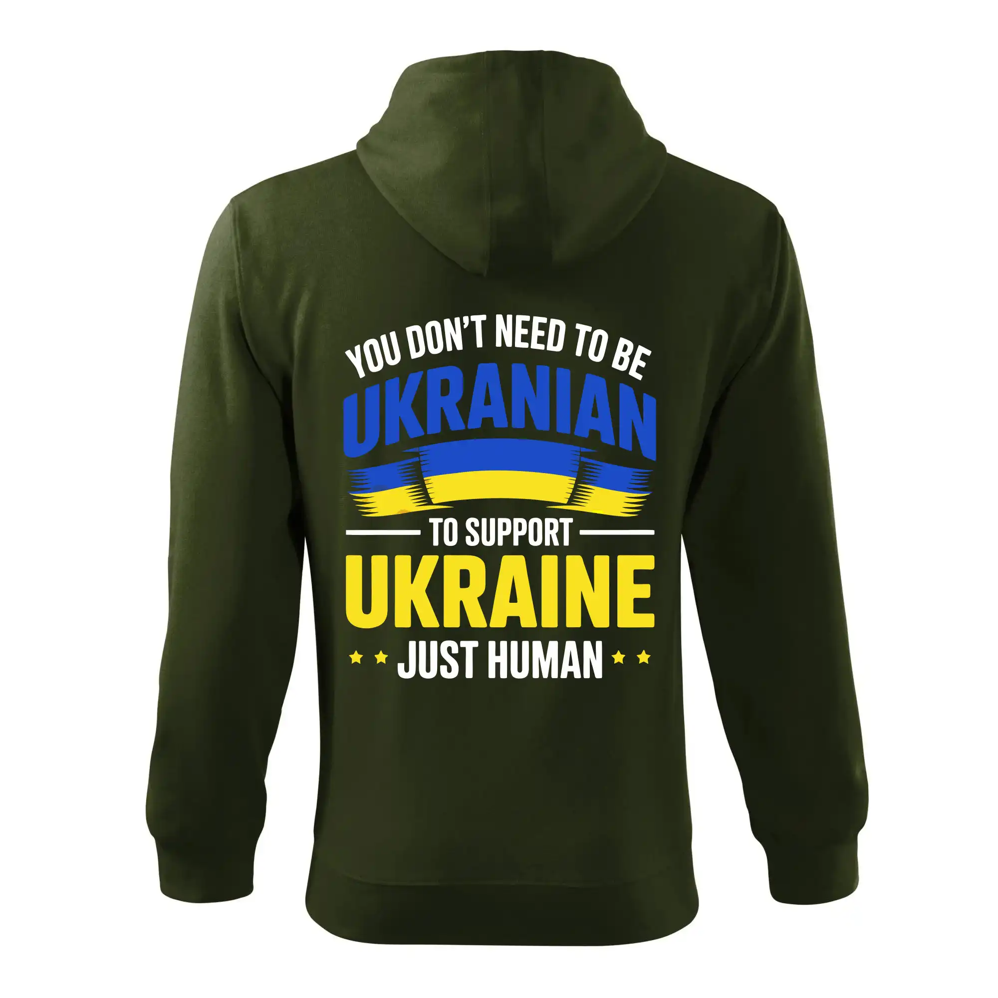 You don't need to be Ukrainian to support Ukraine just human