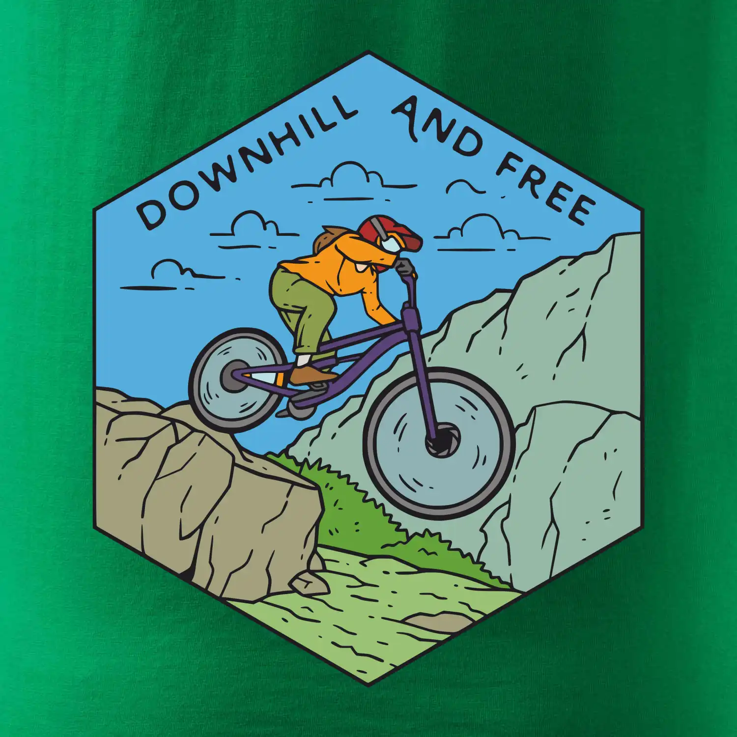 Downhill and free holka