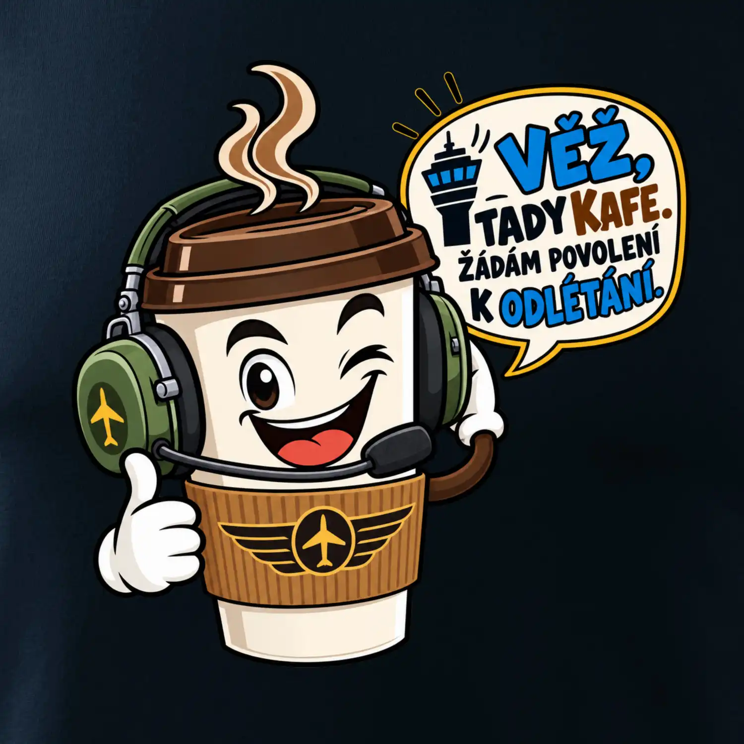 Věž tady kafe