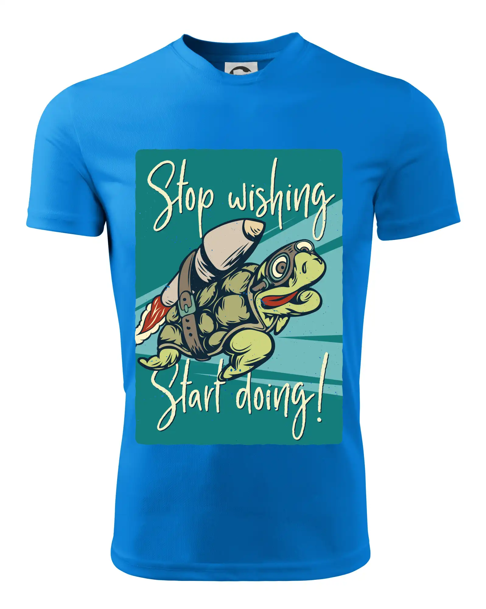 Stop wishing start doing želva