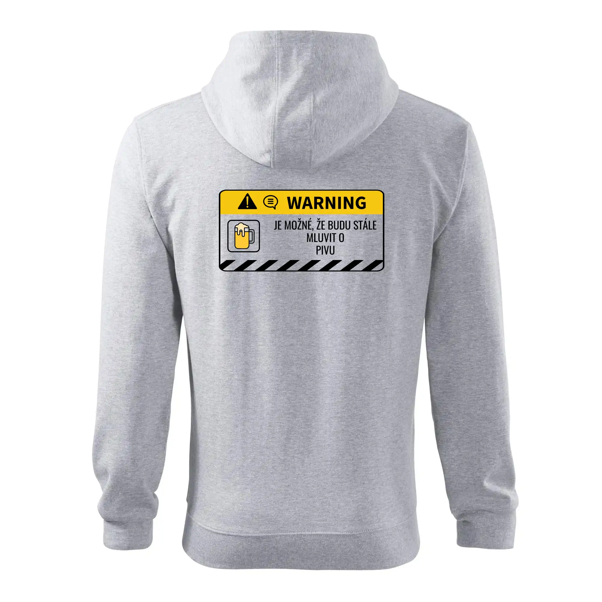Warning mluvení - pivo