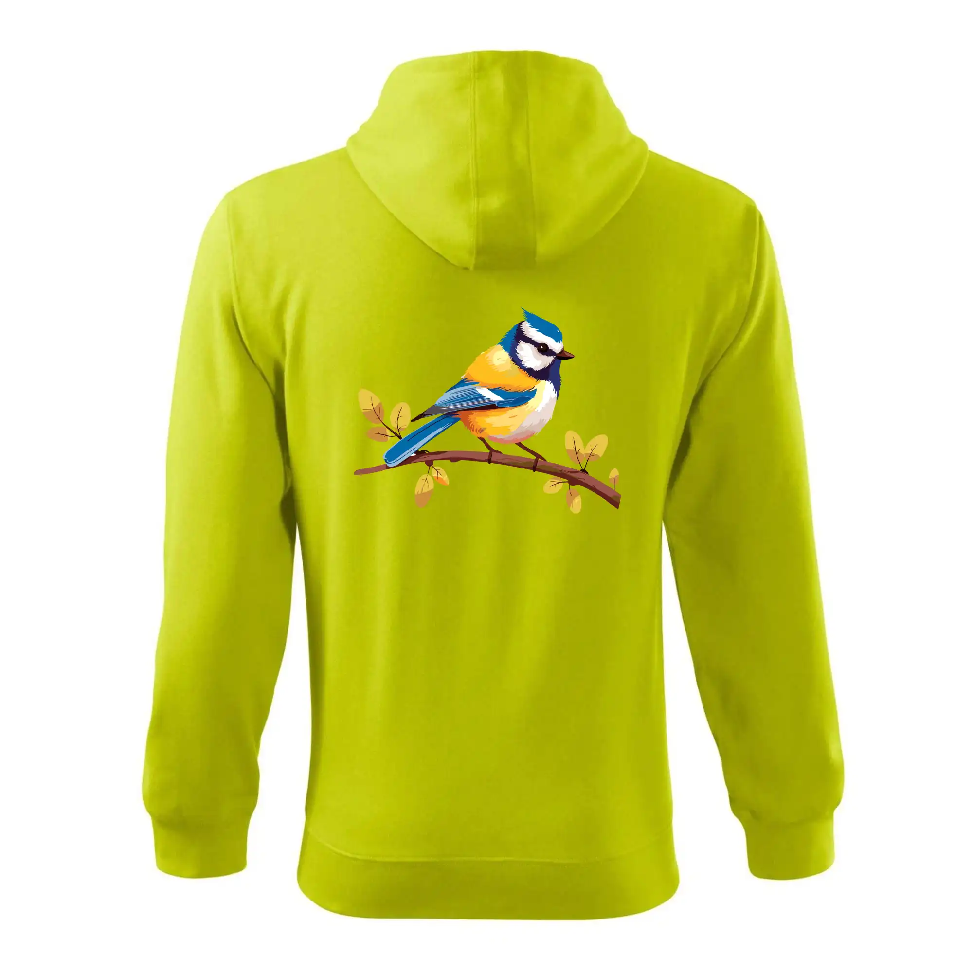 Sýkorka modřinka kreslená