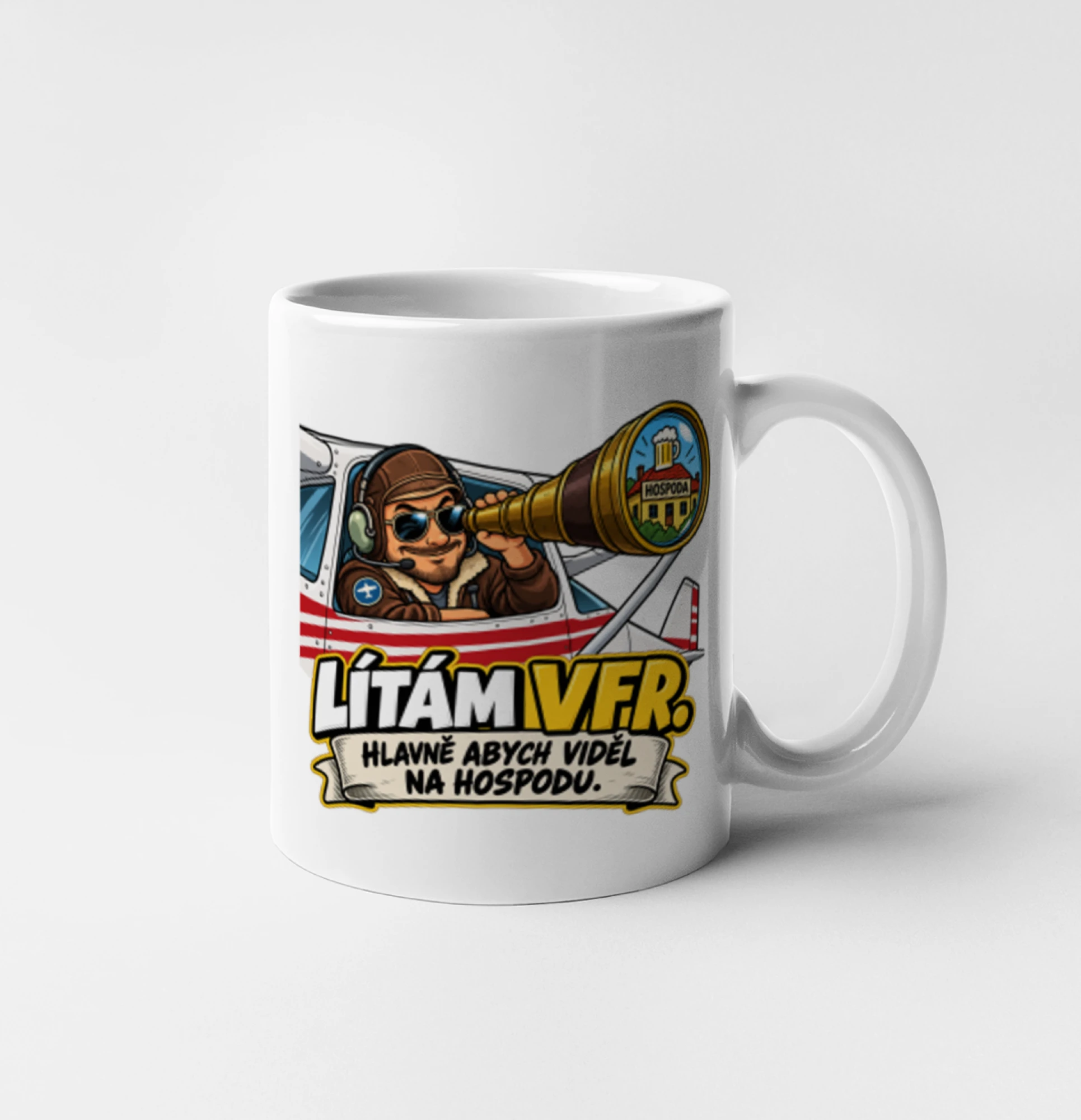 Lítám VFR na hospodu