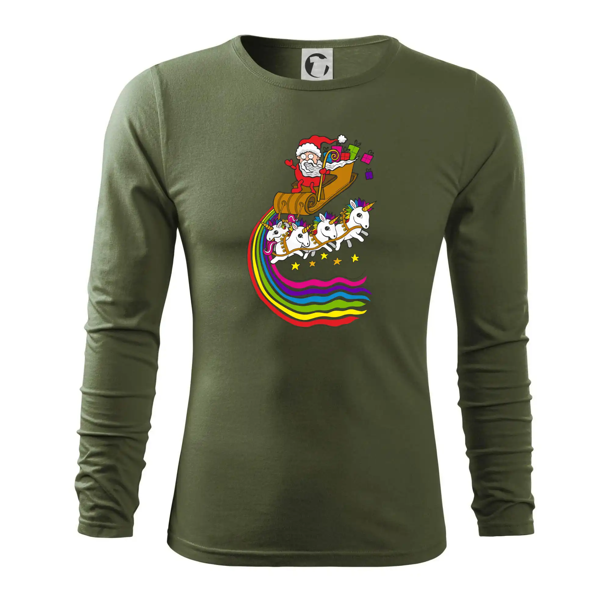 Santa a jednorožci (Pecka design)