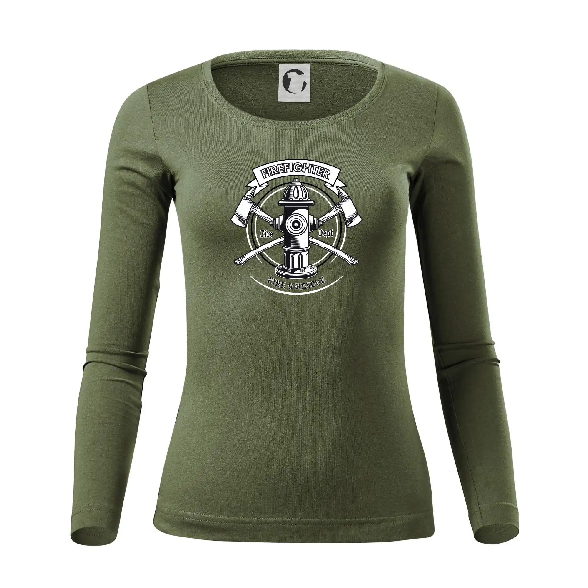Firefighter logo Fire and rescue