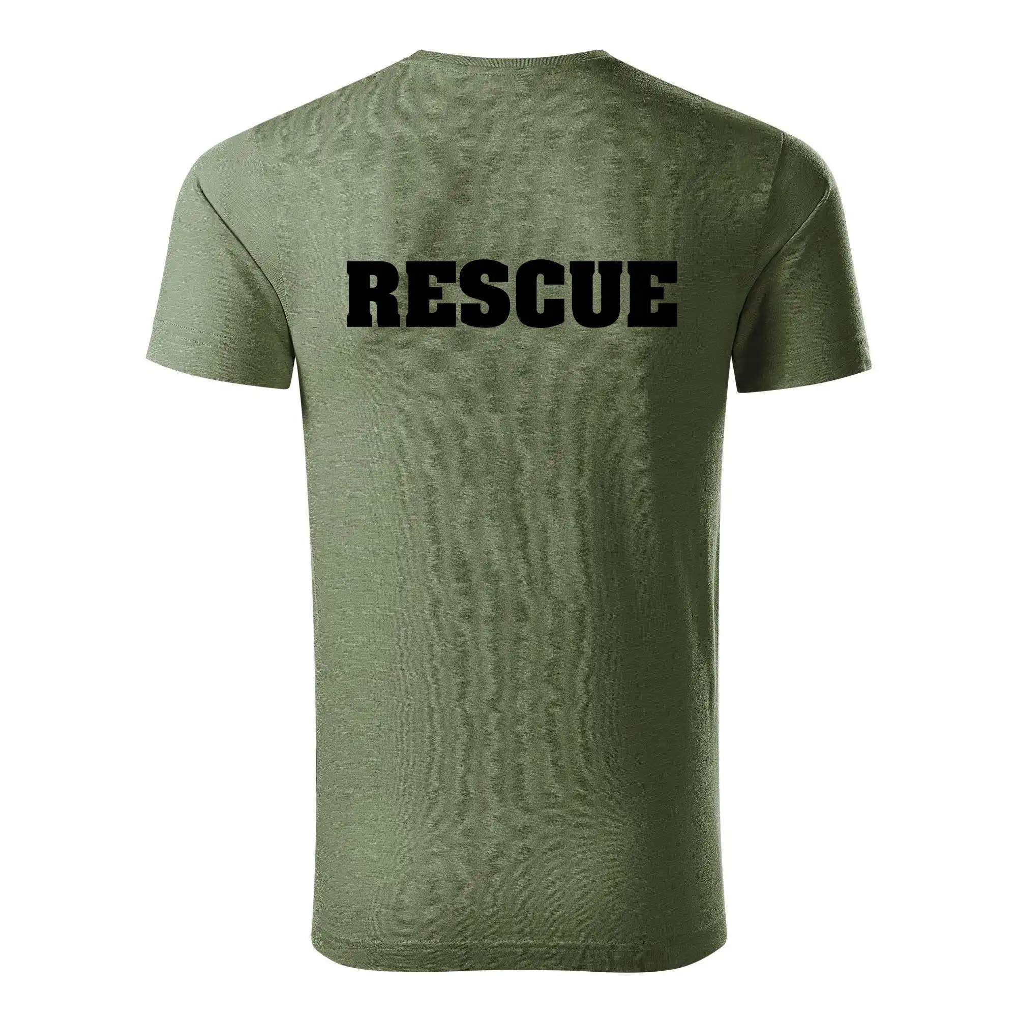 Rescue - Hvězda na prsu +  nápis na zádech
