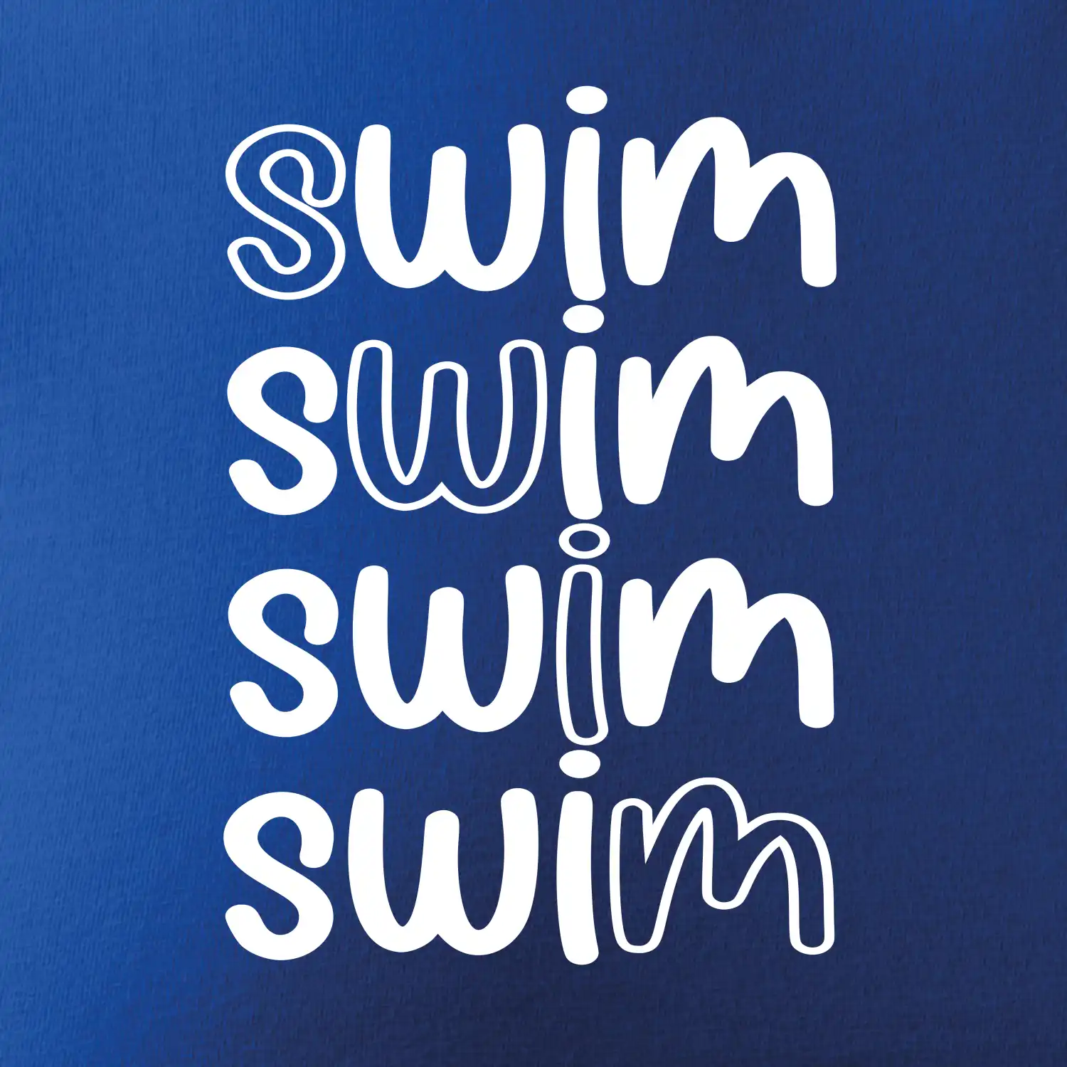 Swim nápis