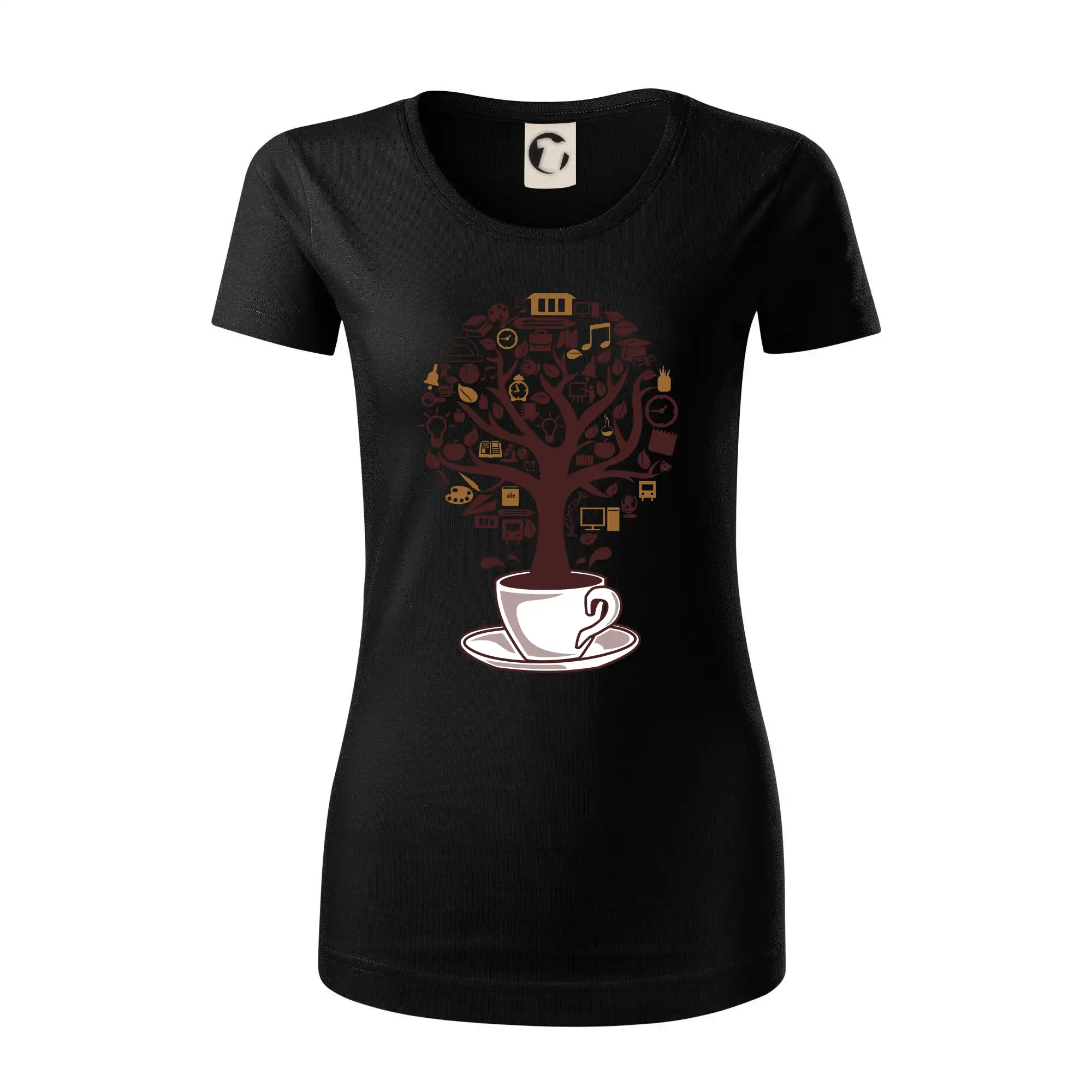 Coffee Tree parts from school icon