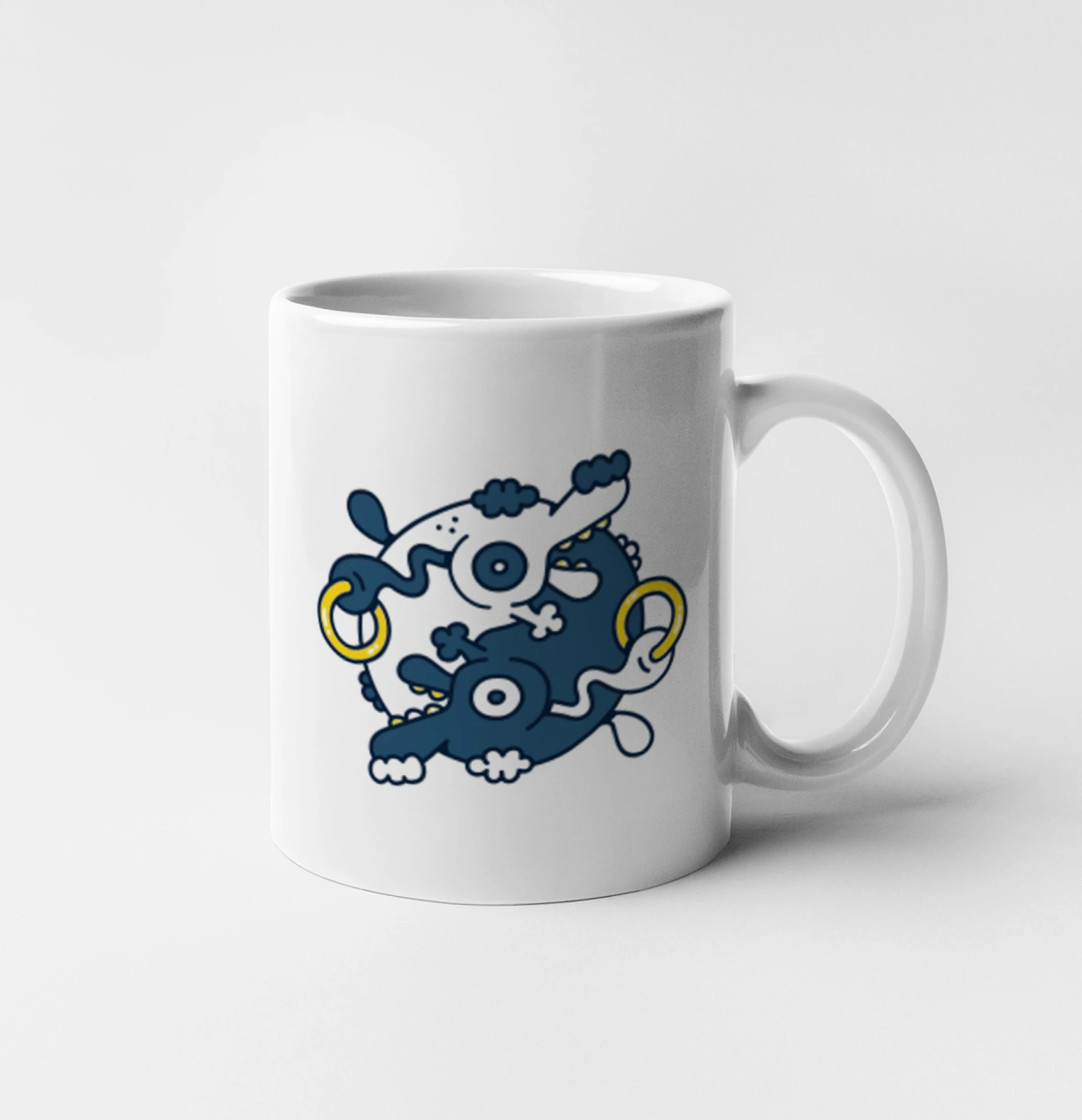 Yin & Yang  abstraktní psi