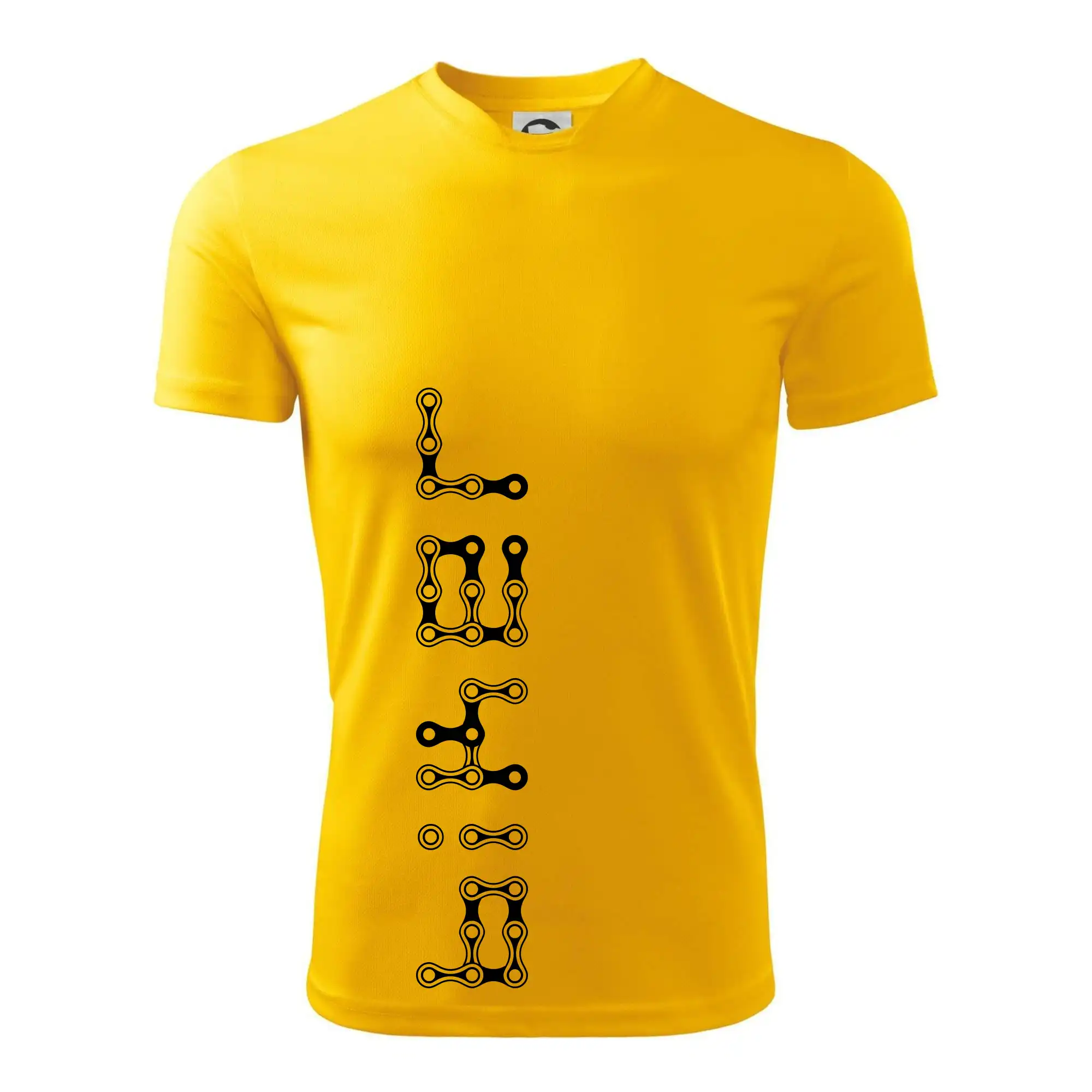 Biker nápis na výšku řetěz