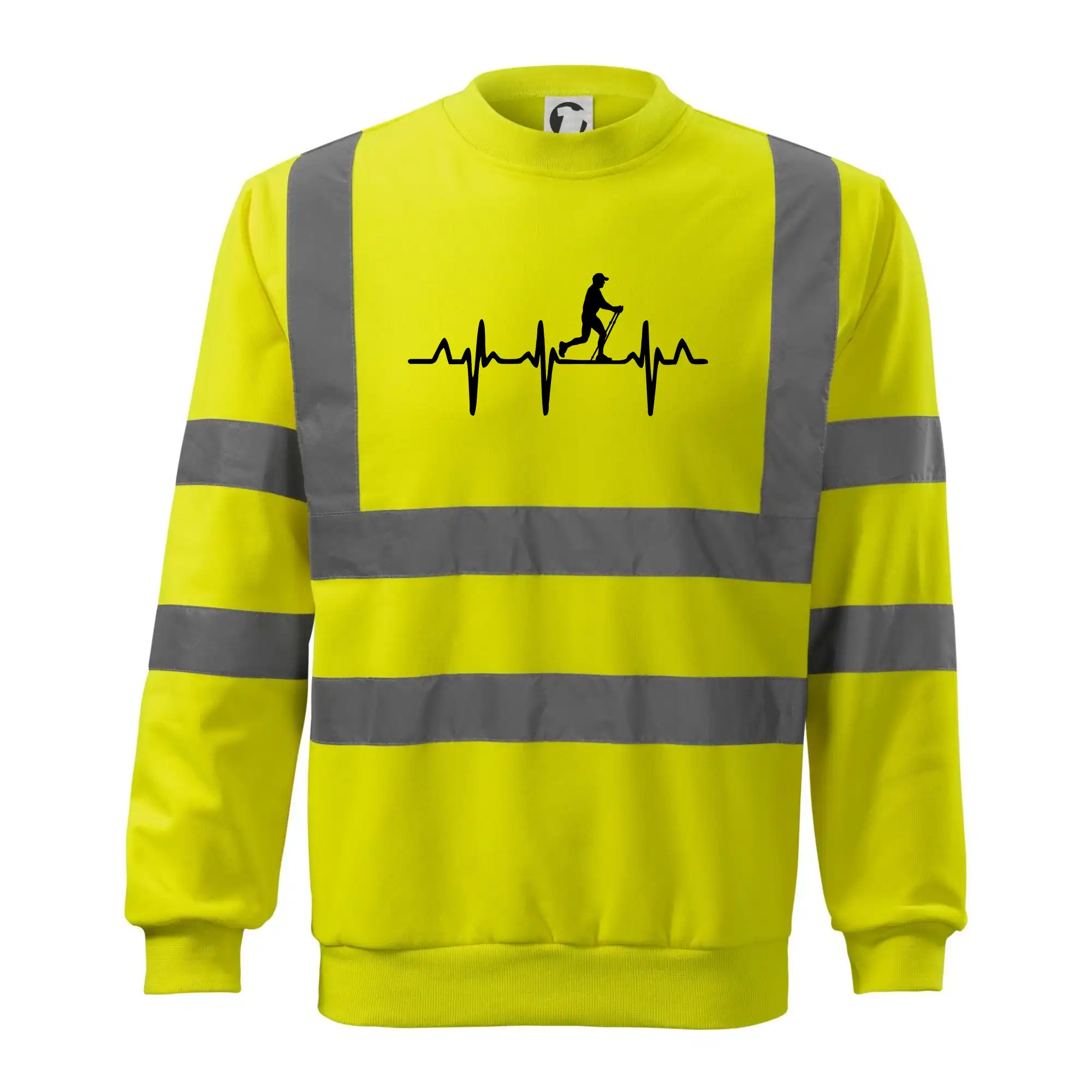 EKG nordic walking muž