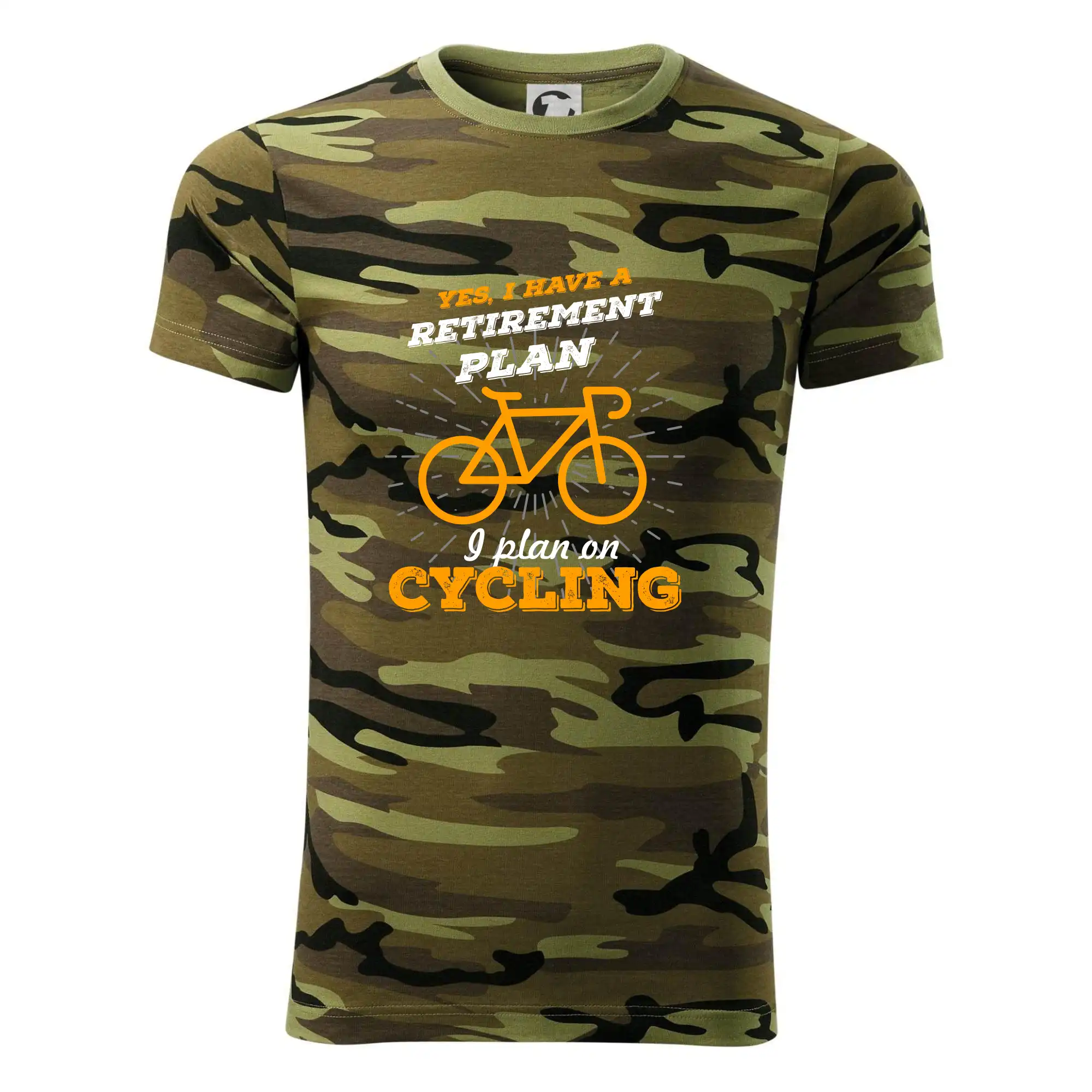 Oranžové kolo - Yes, I have a retirement plan, I plan on cycling