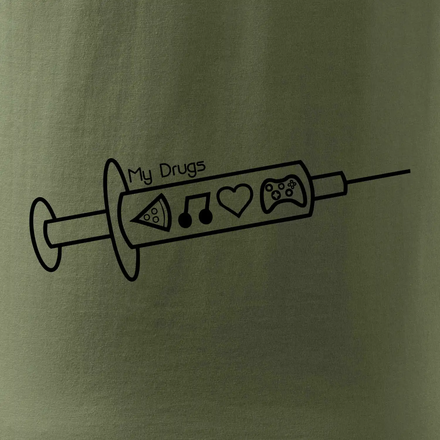 My Drugs - jídlo hudba