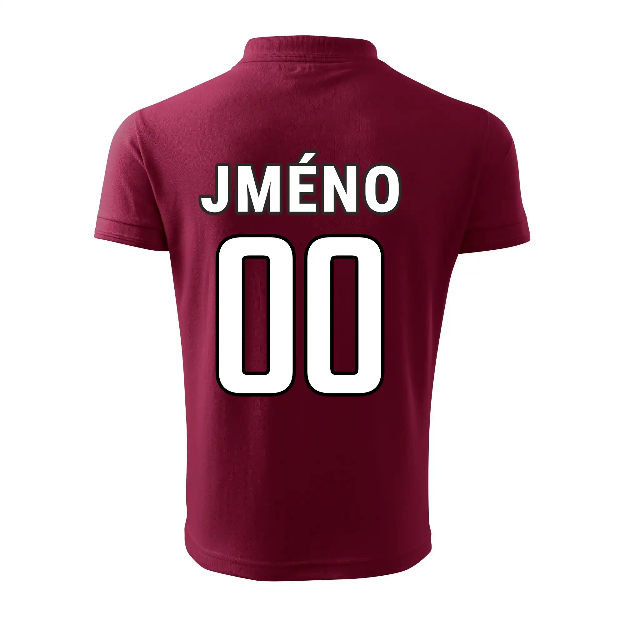 Fotbalový dres - vlastní jméno a číslo