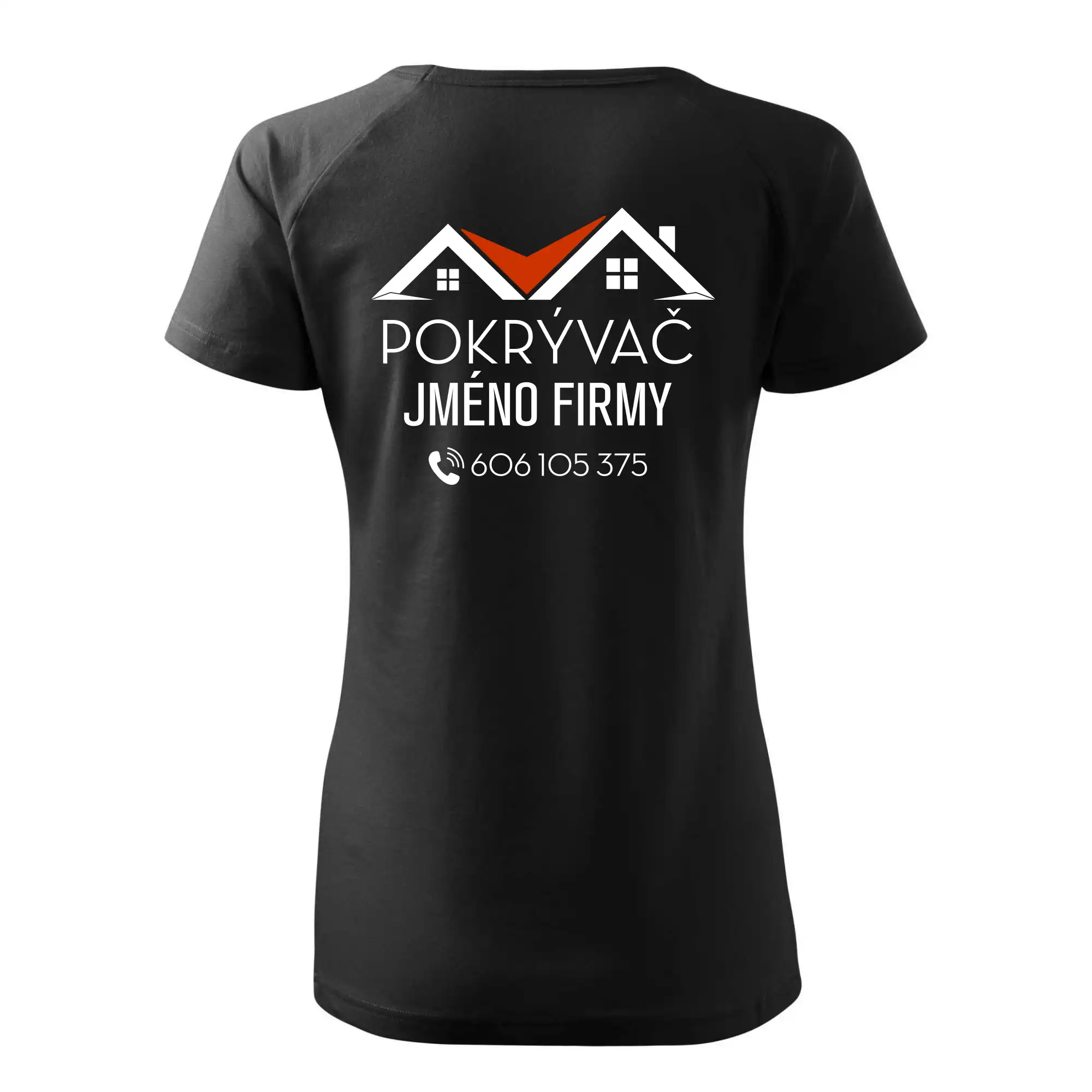 Tričko pro pokrývače - Dvě střechy