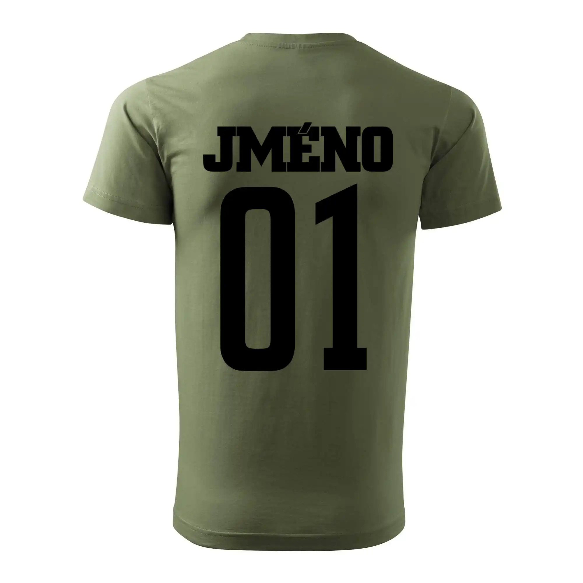Fotbalový dres - vlastní jméno a číslo