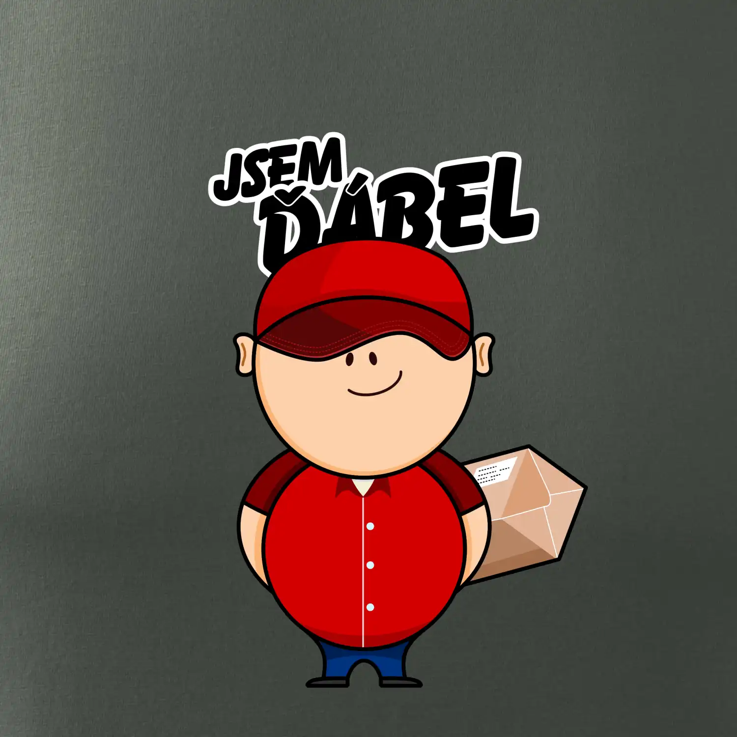 Jsem ďábel doručovatel červený