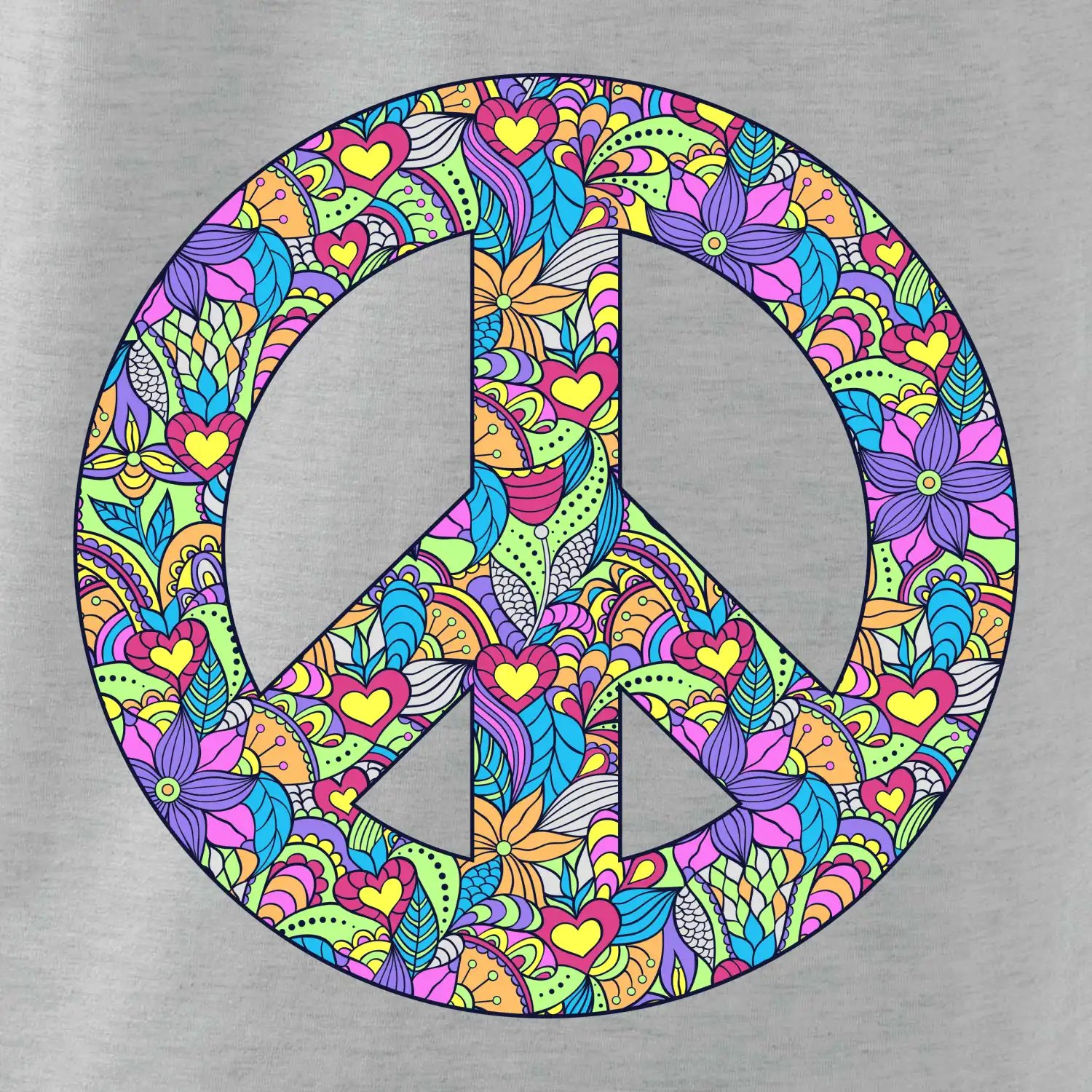 Peace symbol mandela