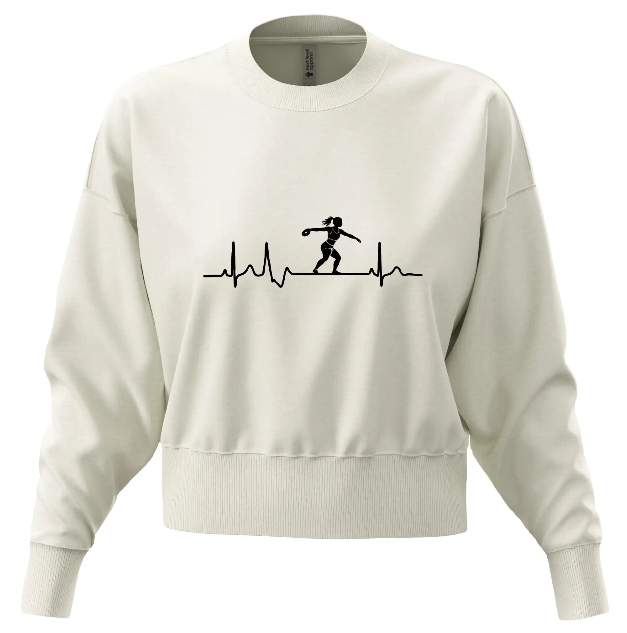 EKG hod diskem