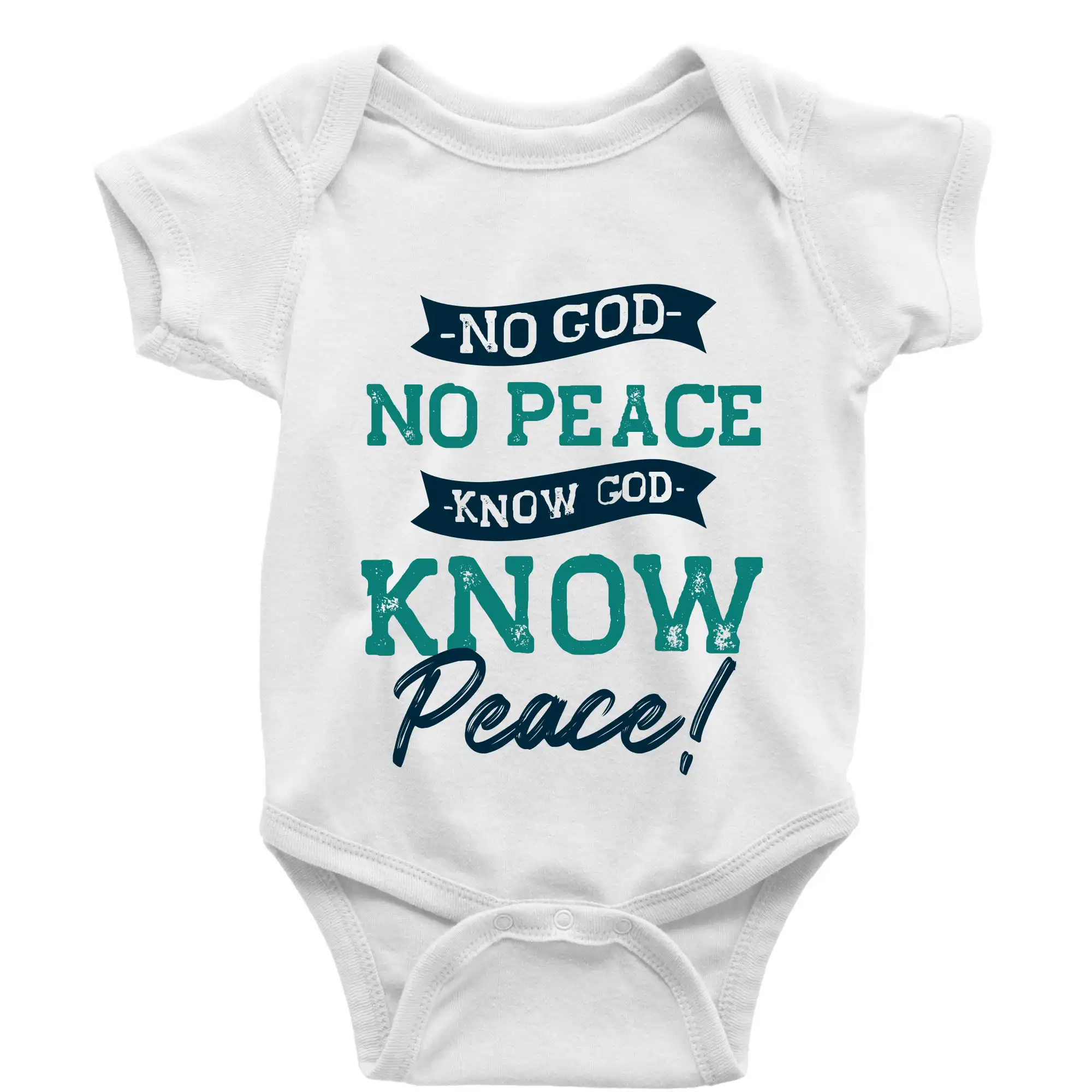 No God no peace, know god know peace