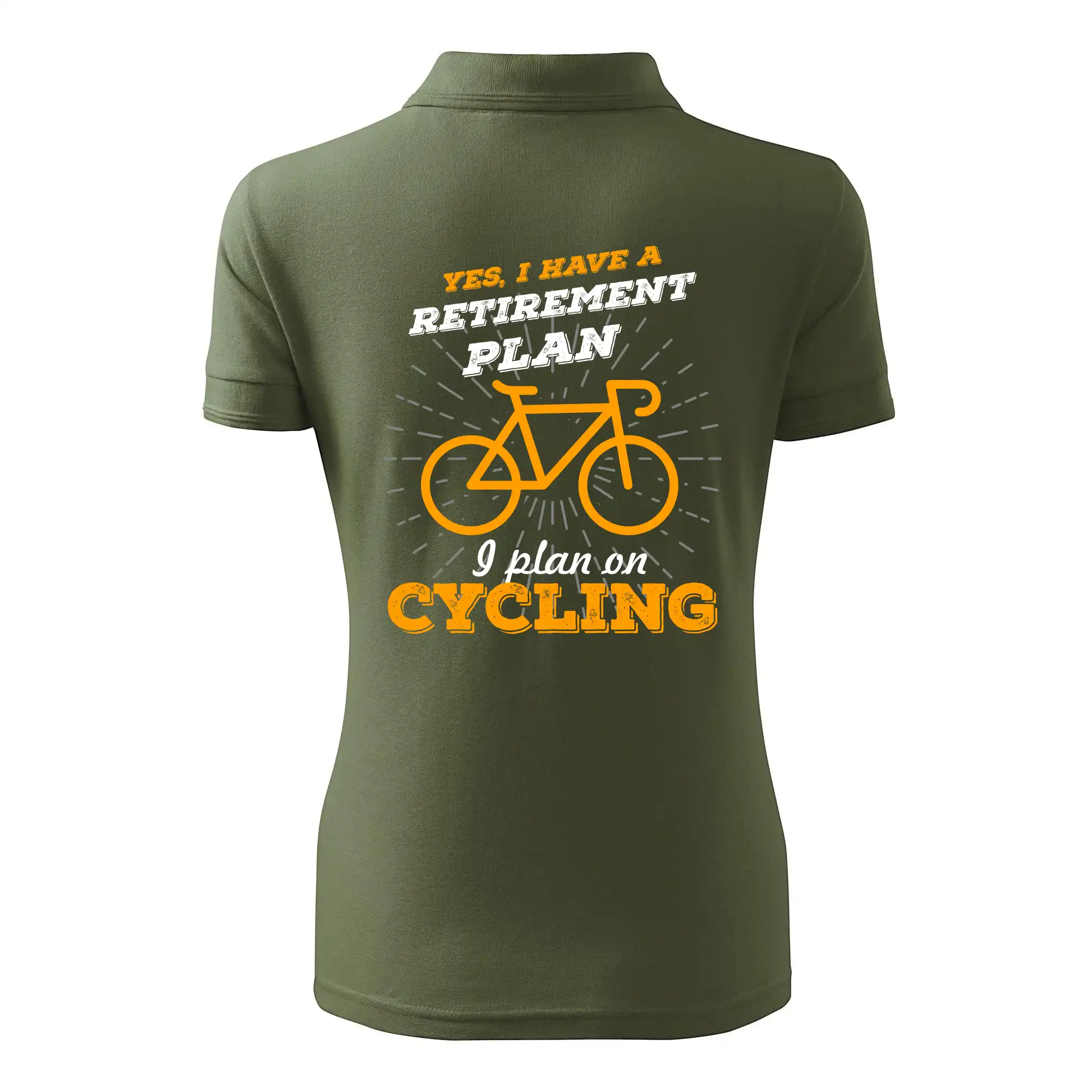 Oranžové kolo - Yes, I have a retirement plan, I plan on cycling
