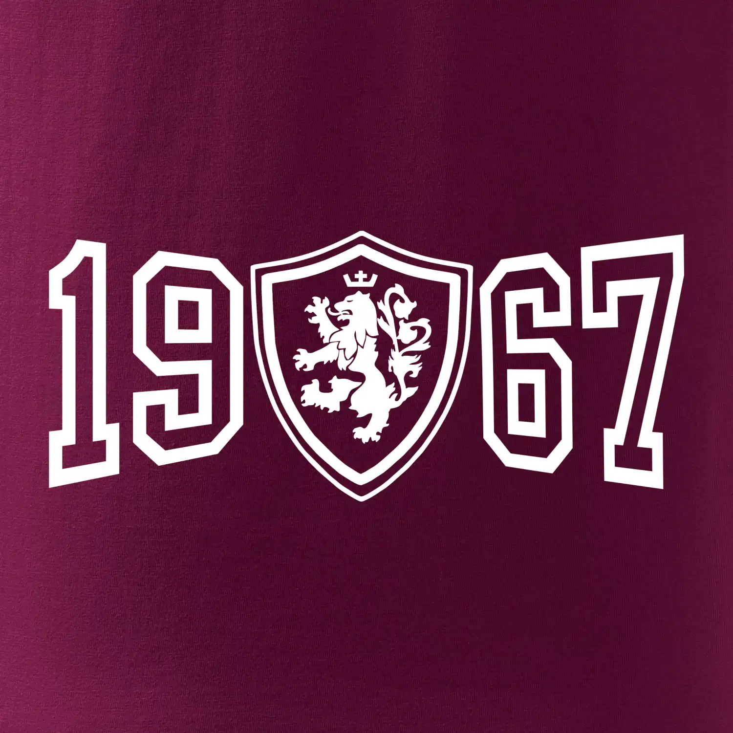 Narozeninový motiv - znak - 1967