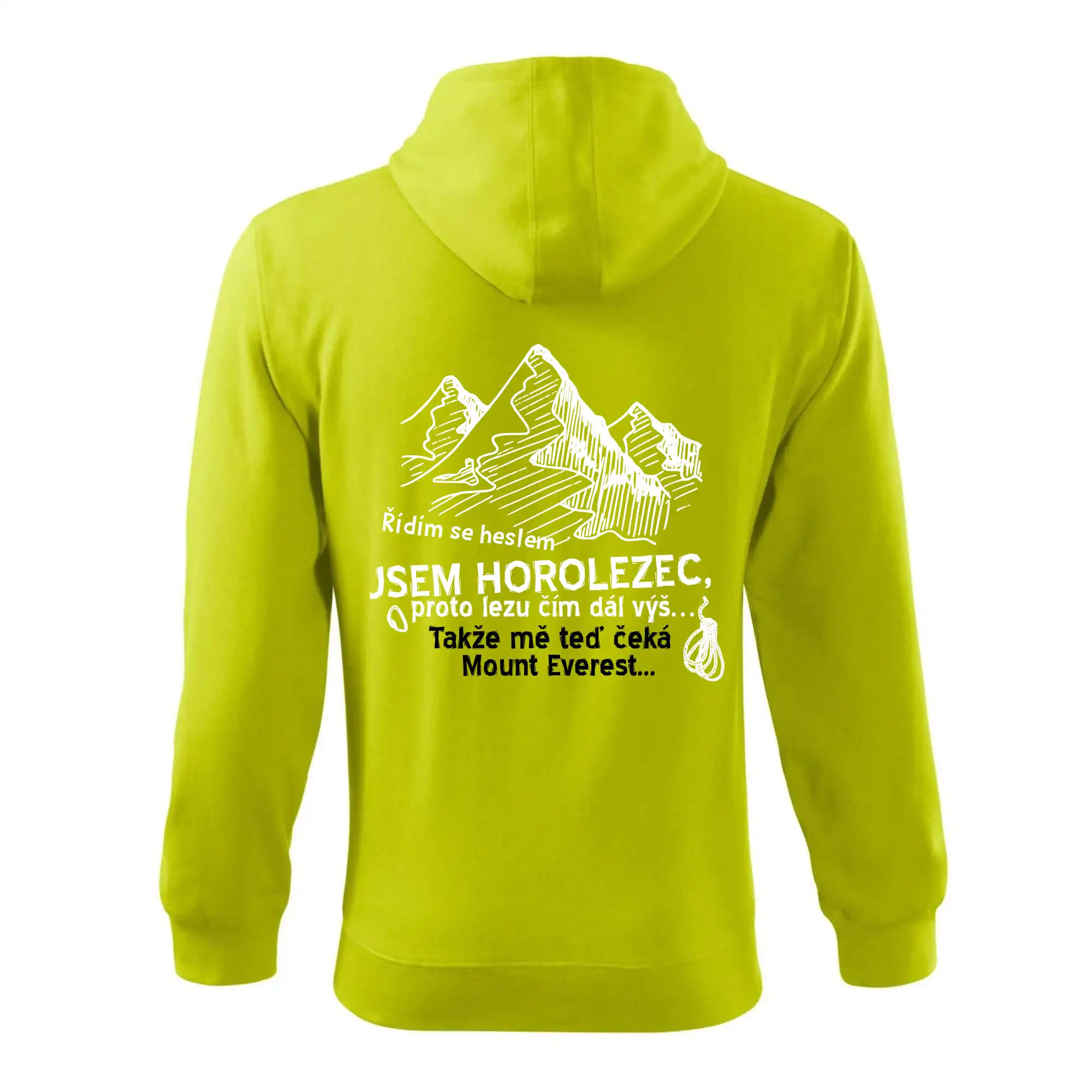 Jsem horolezec, proto lezu čím dál výš