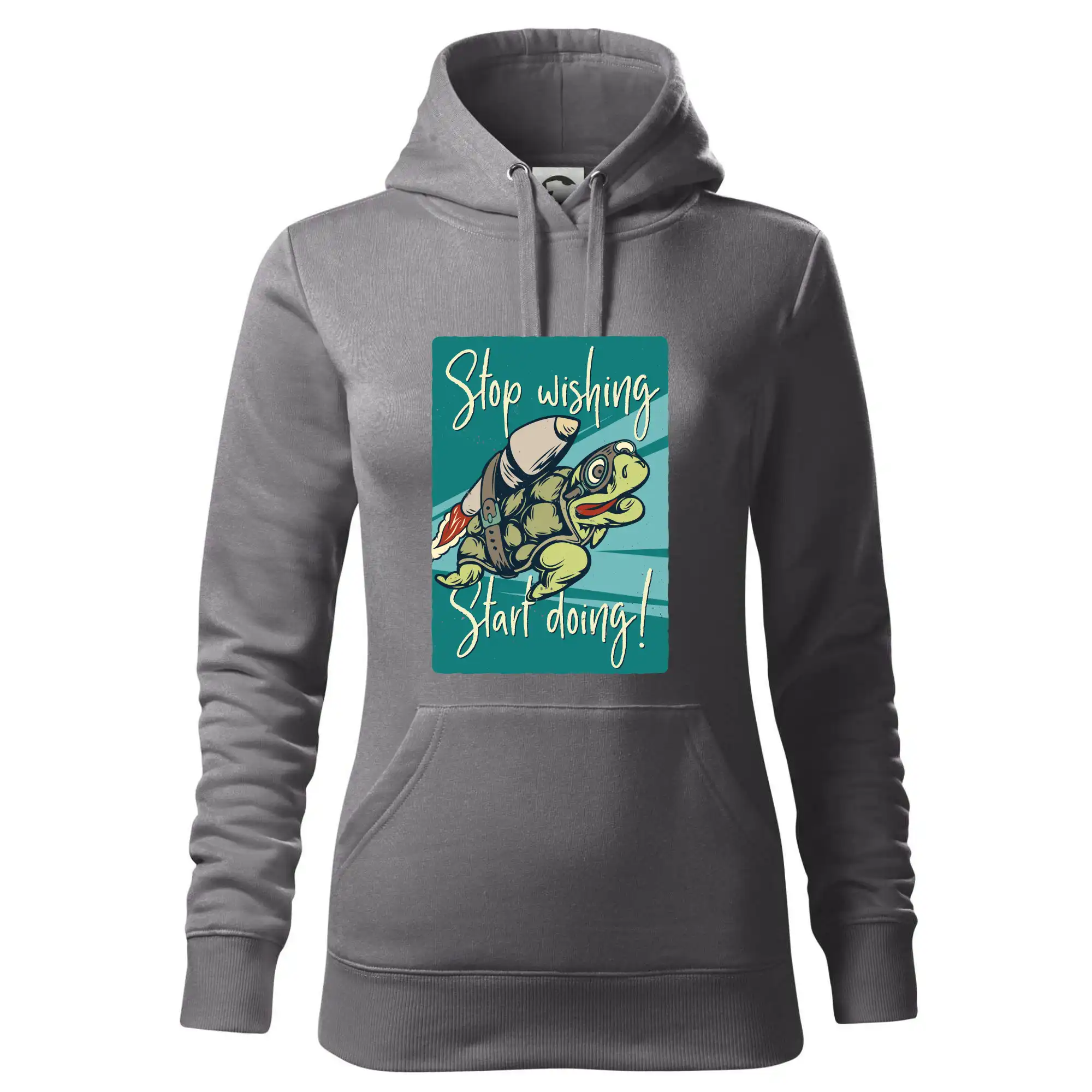 Stop wishing start doing želva