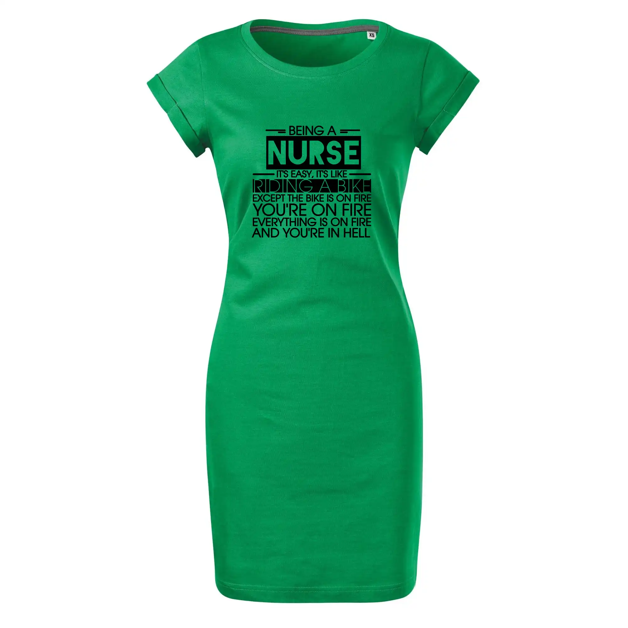 Being a nurse - bike