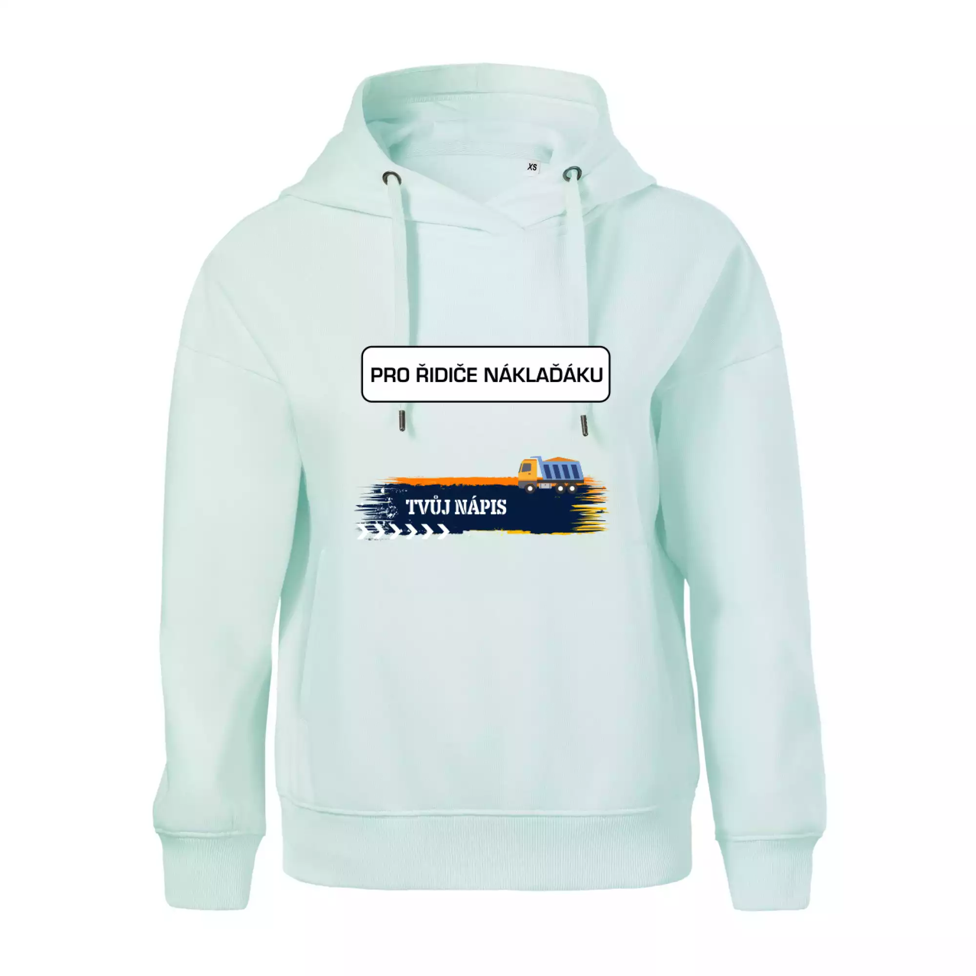 Stavba - vlastní nápis - náklaďák