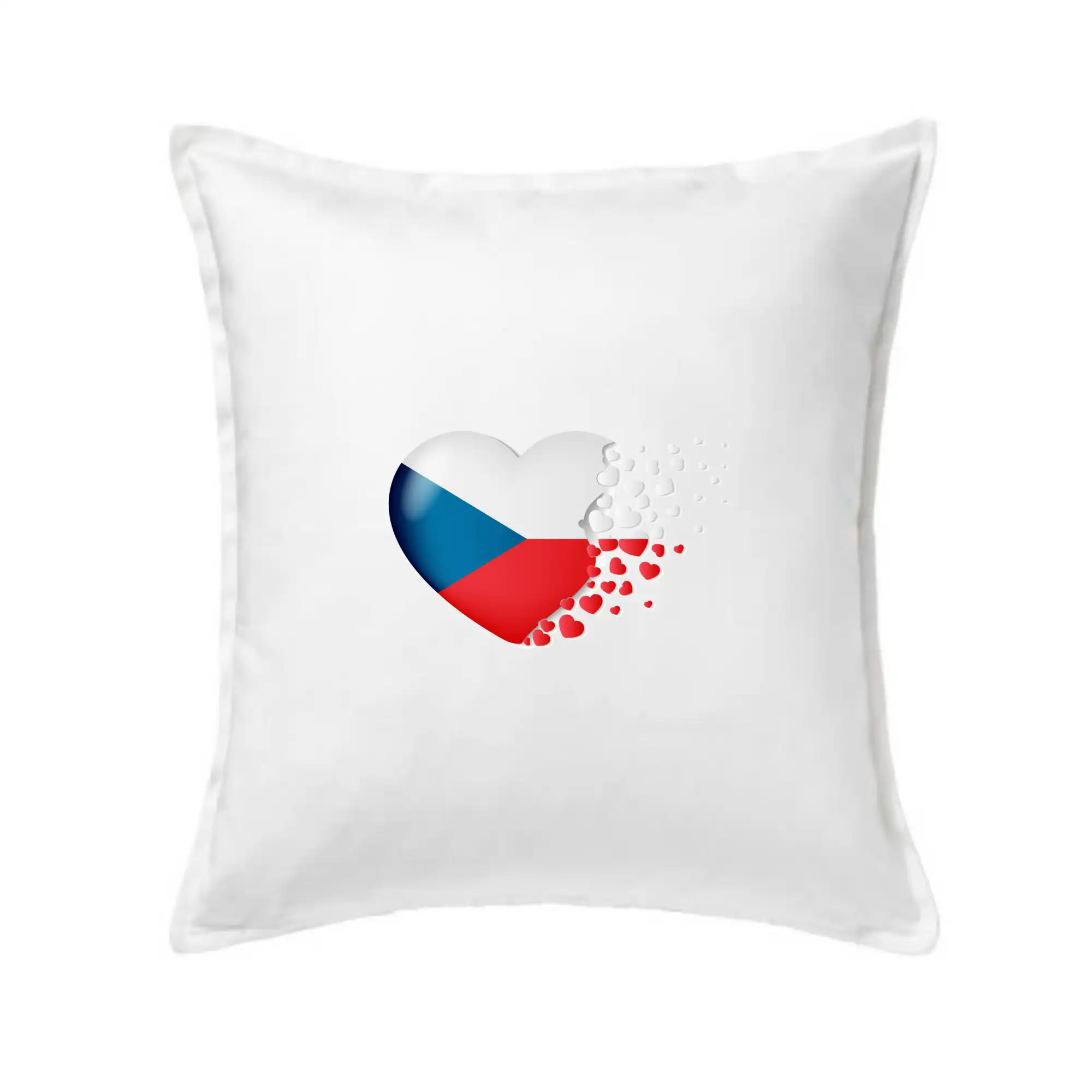 Vlajka s odlétajícími srdci - Česká