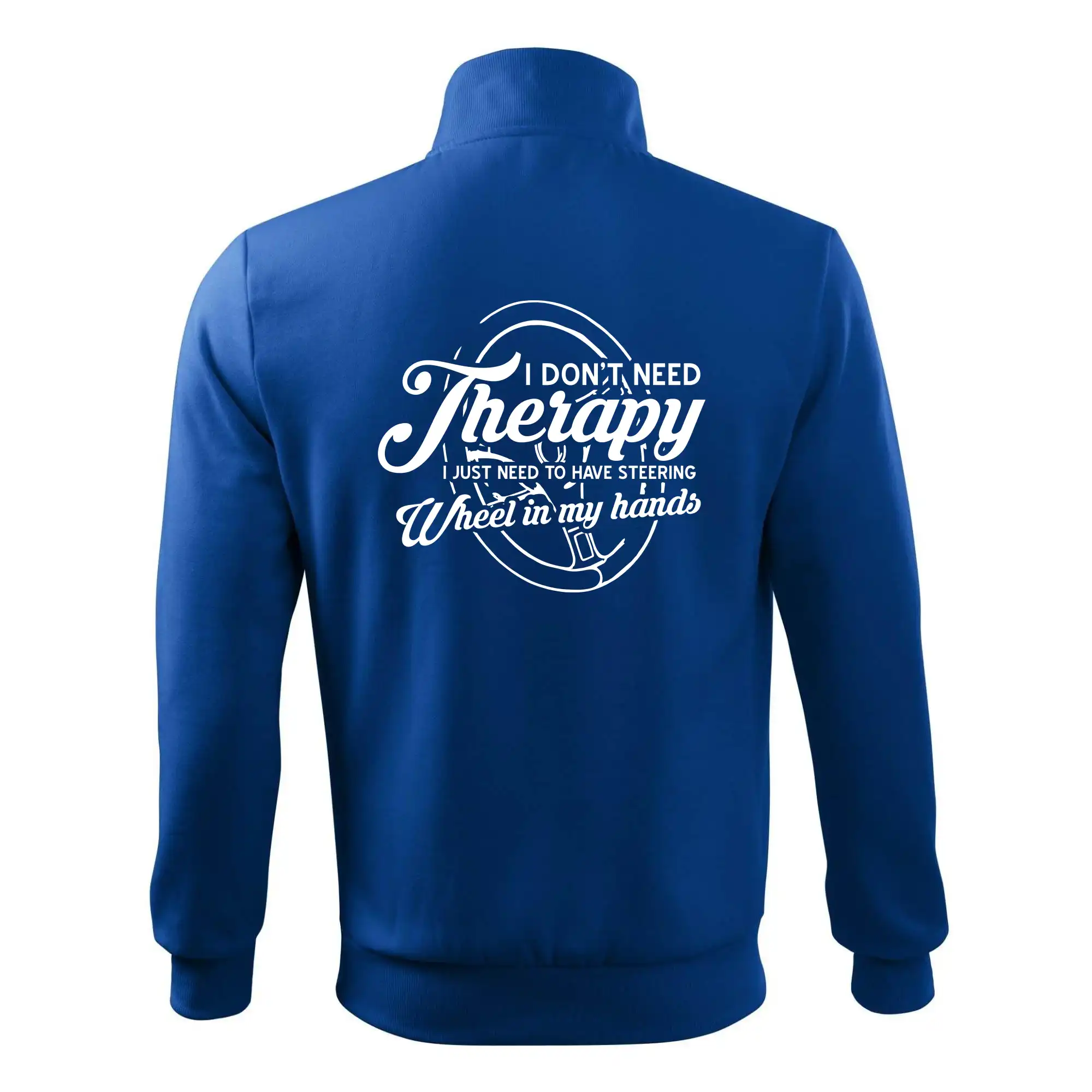 Kulatý nápis - I don't need therapy wheel in my hands