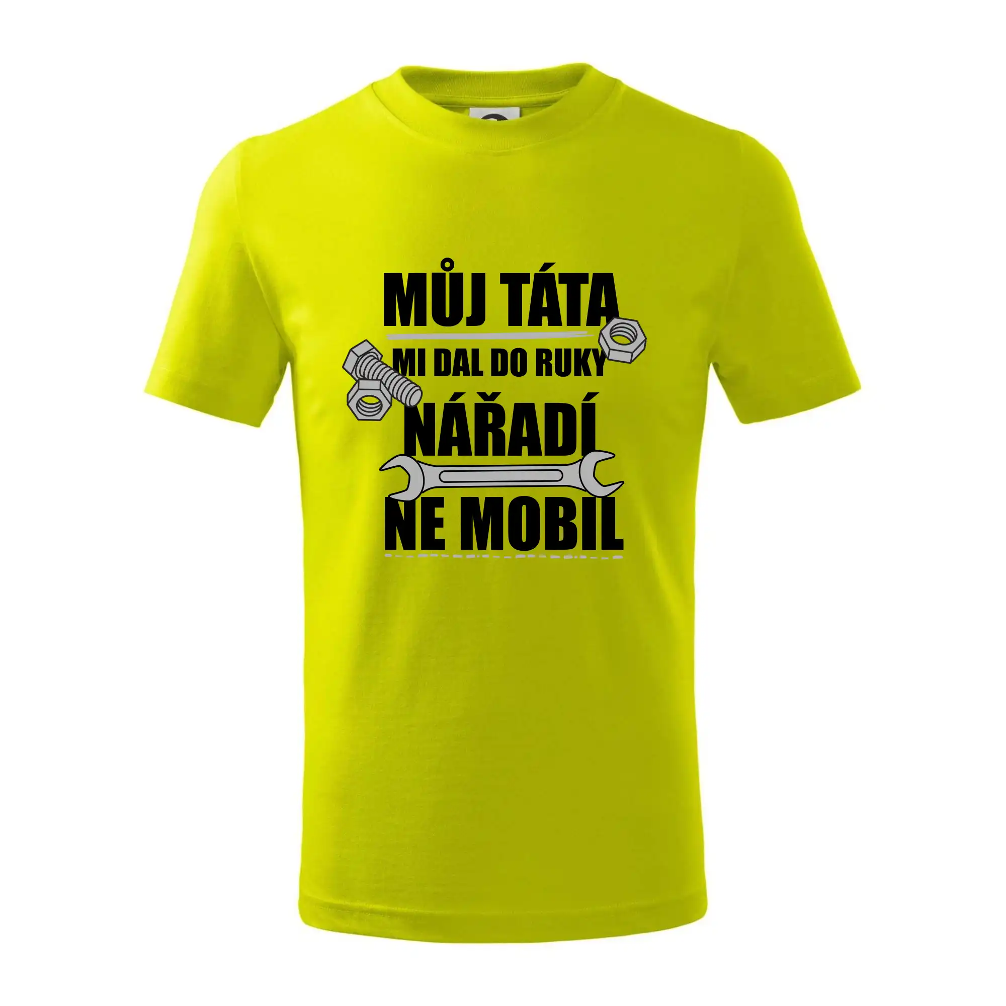 Můj táta mi dal do ruky nářadí