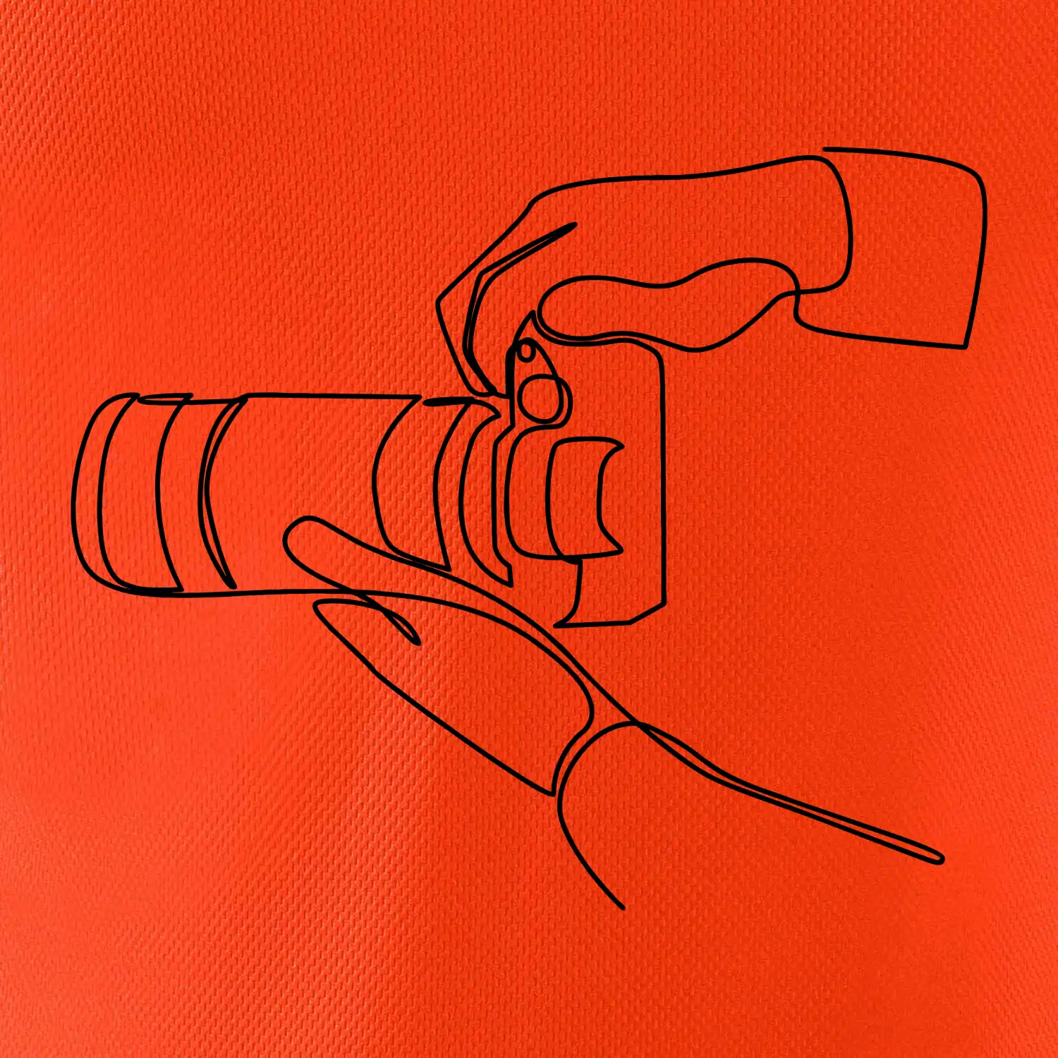 Fotograf jedním tahem