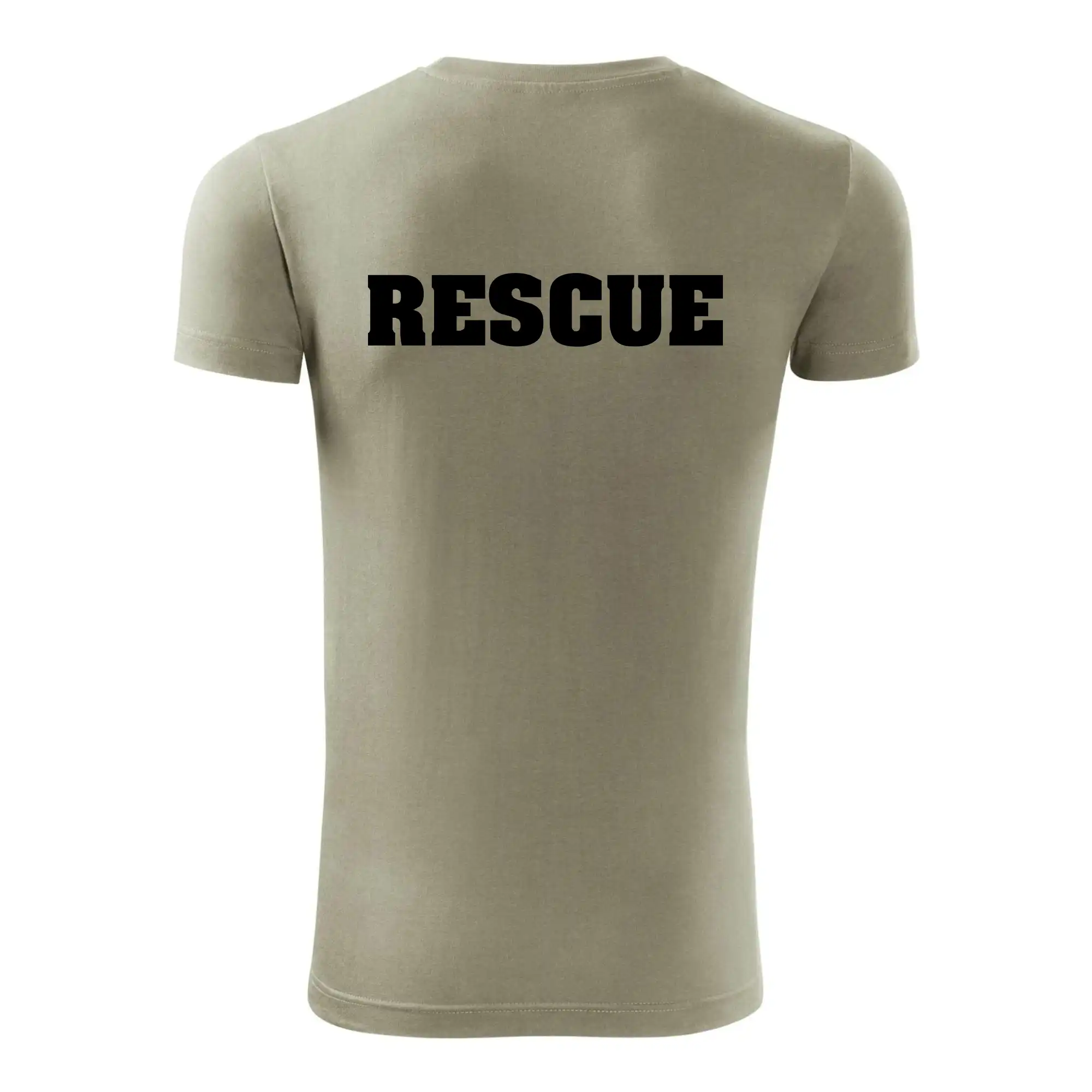 Rescue - Hvězda na prsu +  nápis na zádech