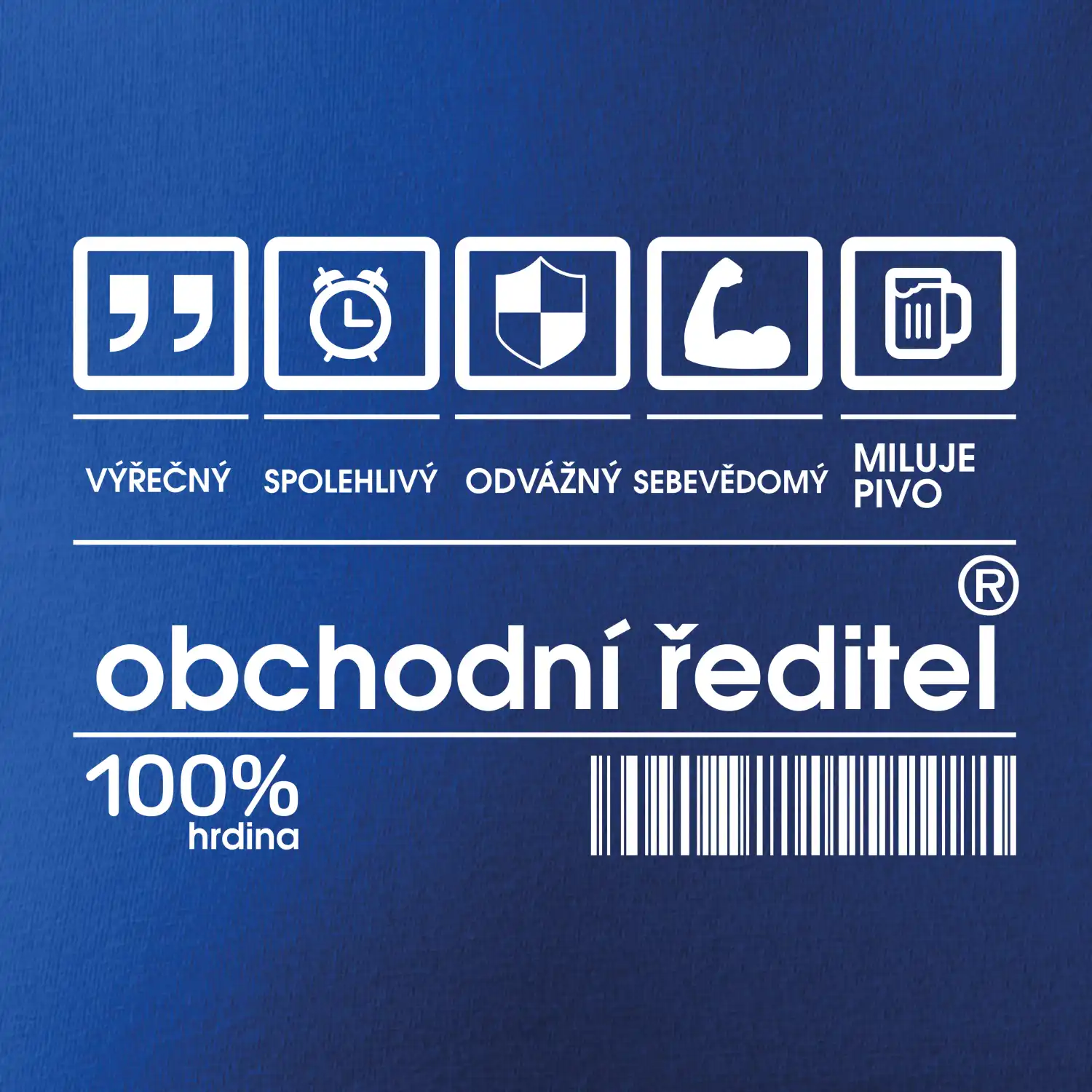 Čárový kód - Obchodní ředitel