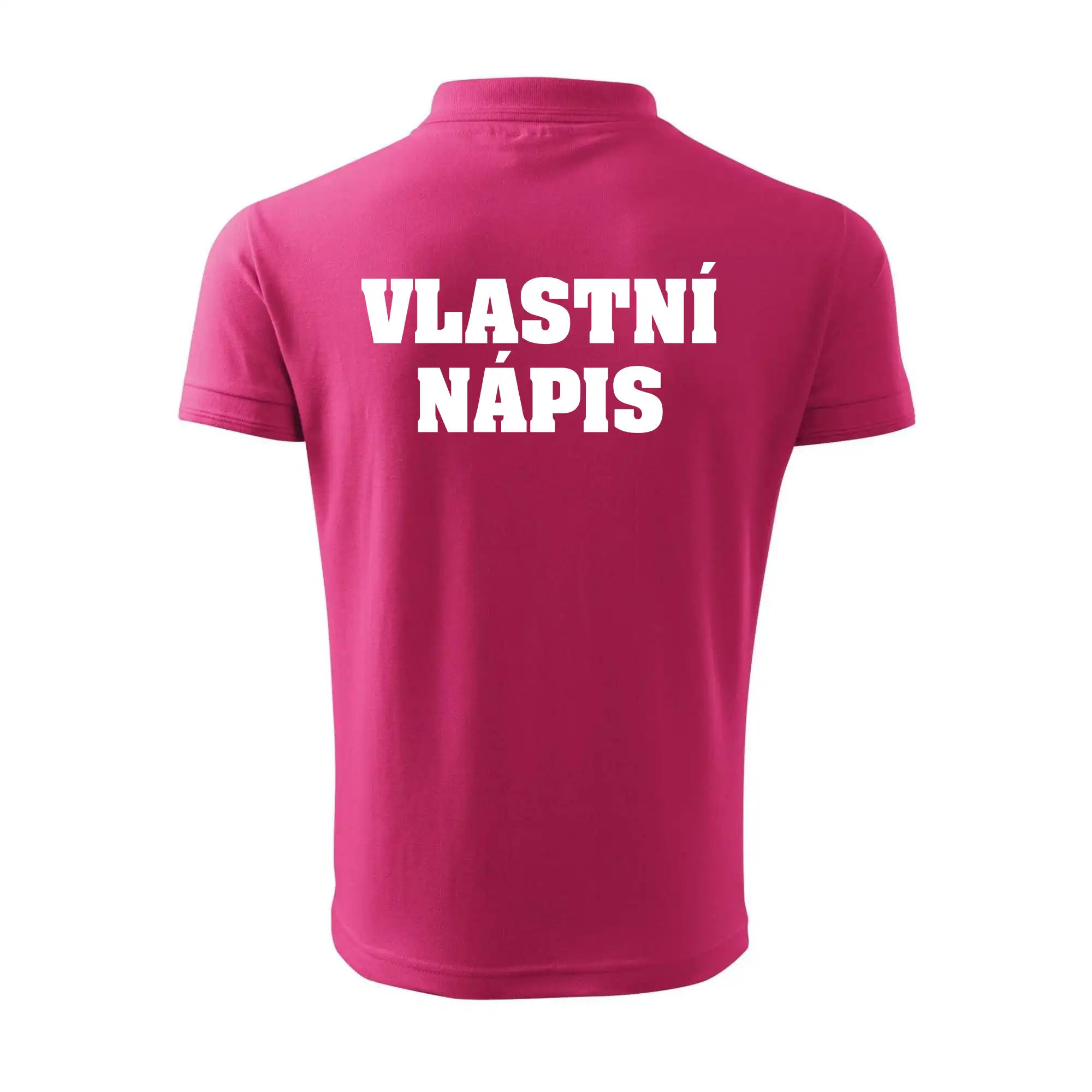 Hvězda života - vlastní nápis vpředu a vzadu