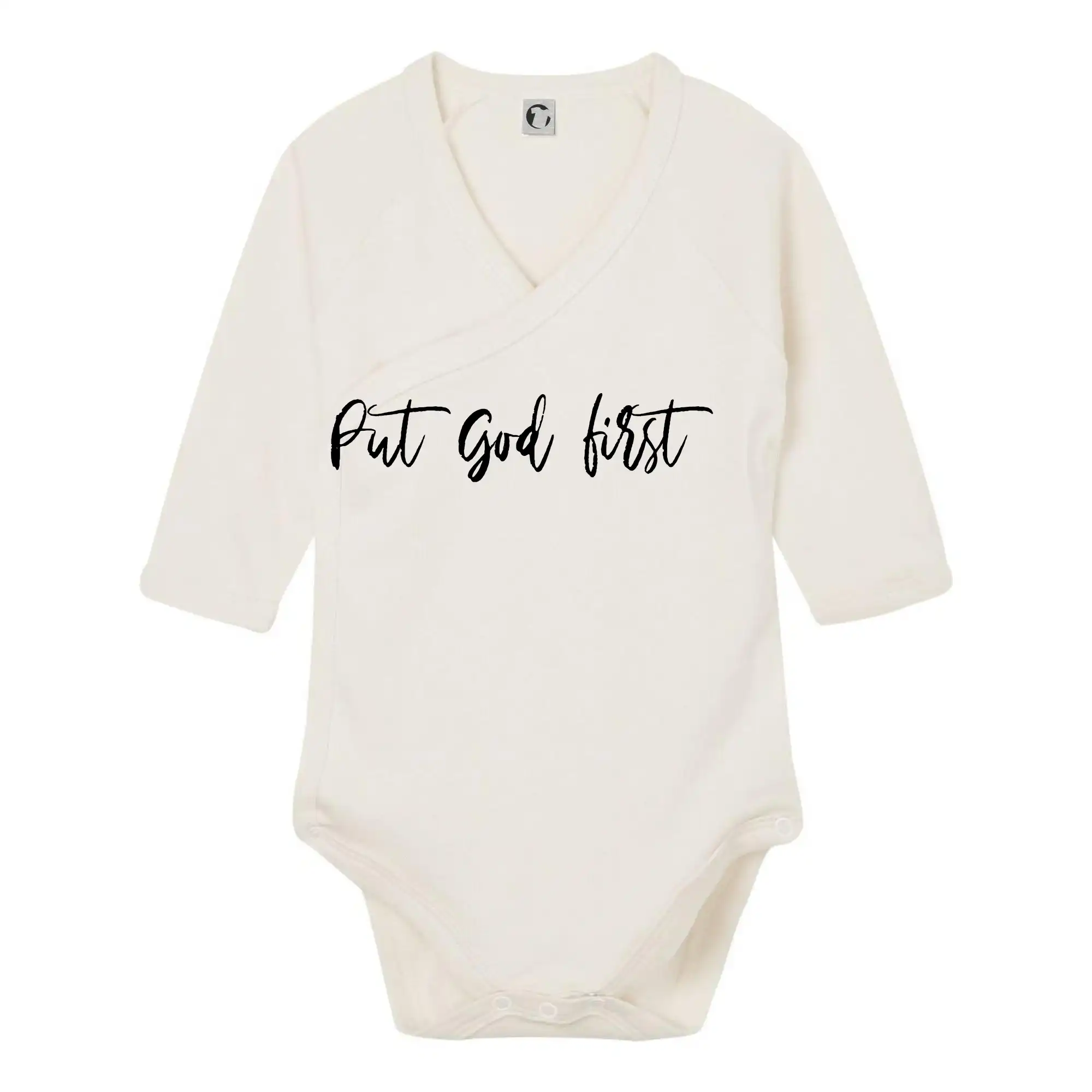Put God first psací nápis