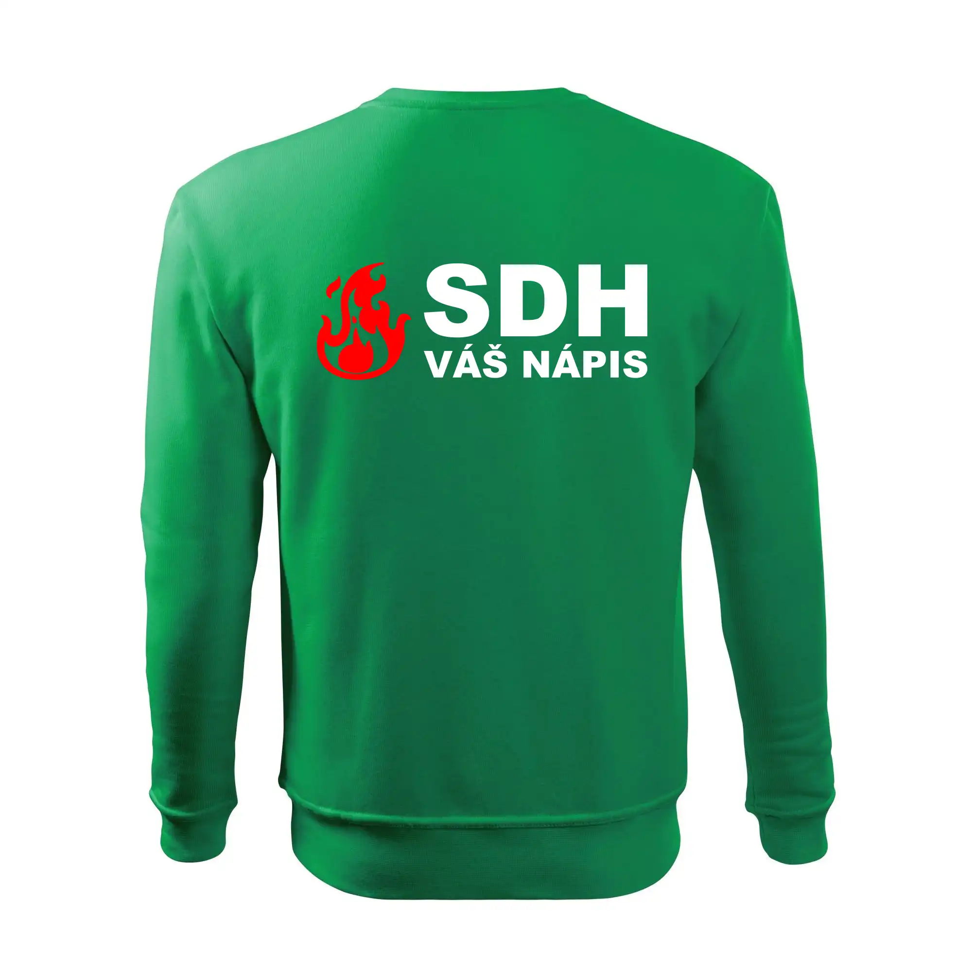 SDH nápis (oheň, firesport, název sboru - vlastní nápis)