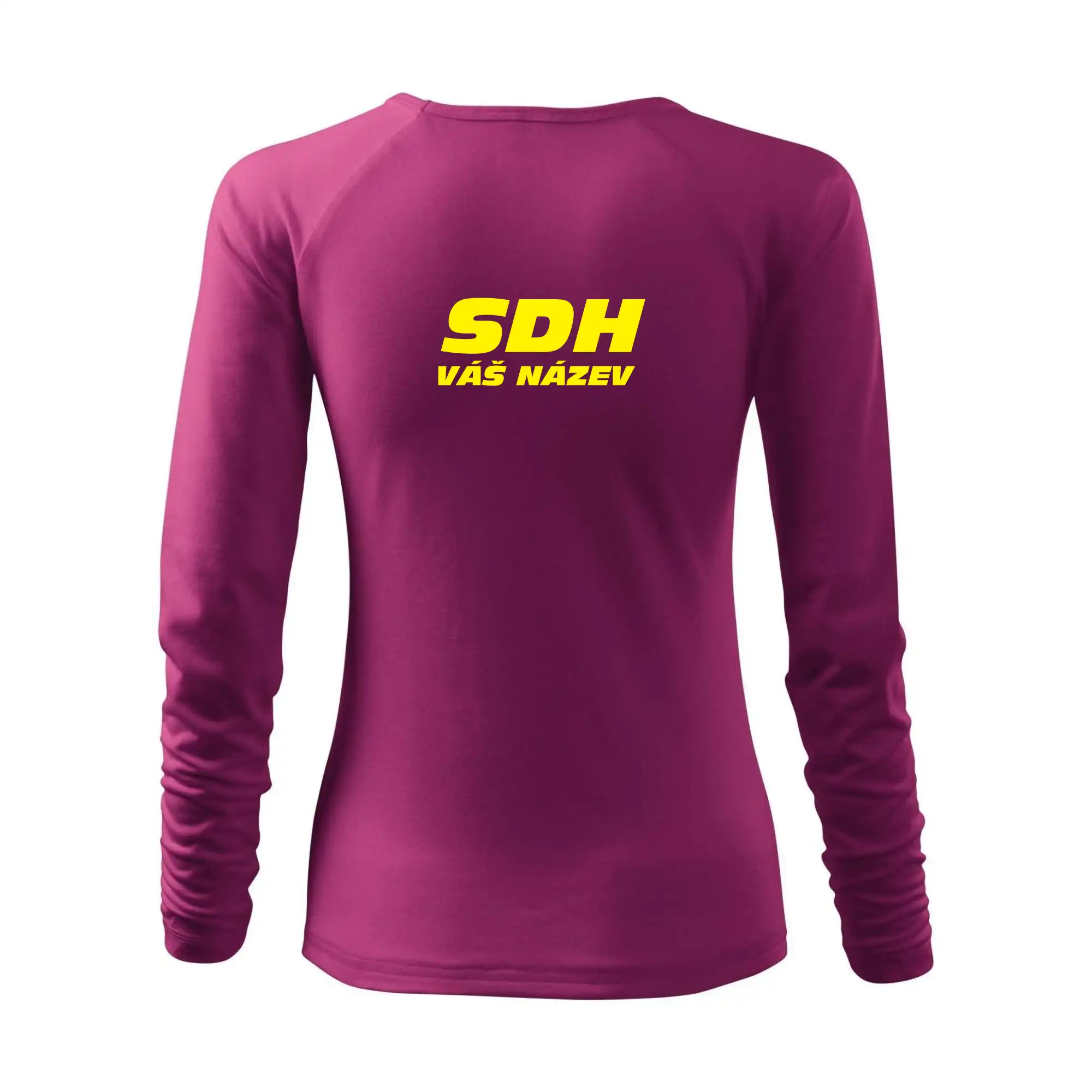 Hasičský sport SDH + váš název ŽLUTÁ
