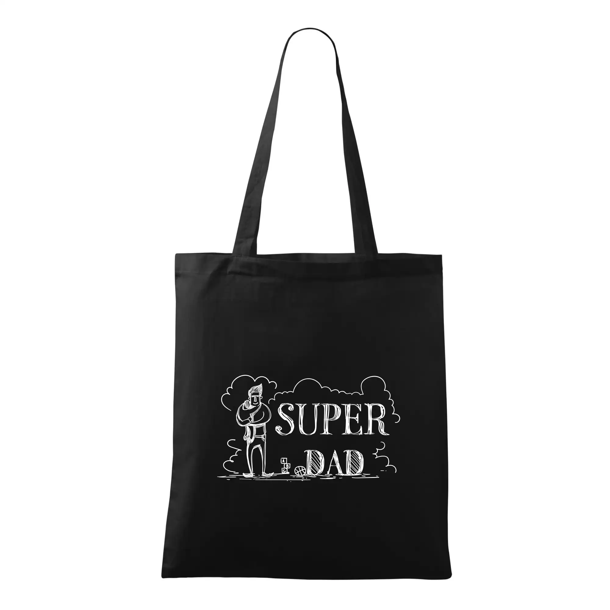 Kreslený nápis super dad