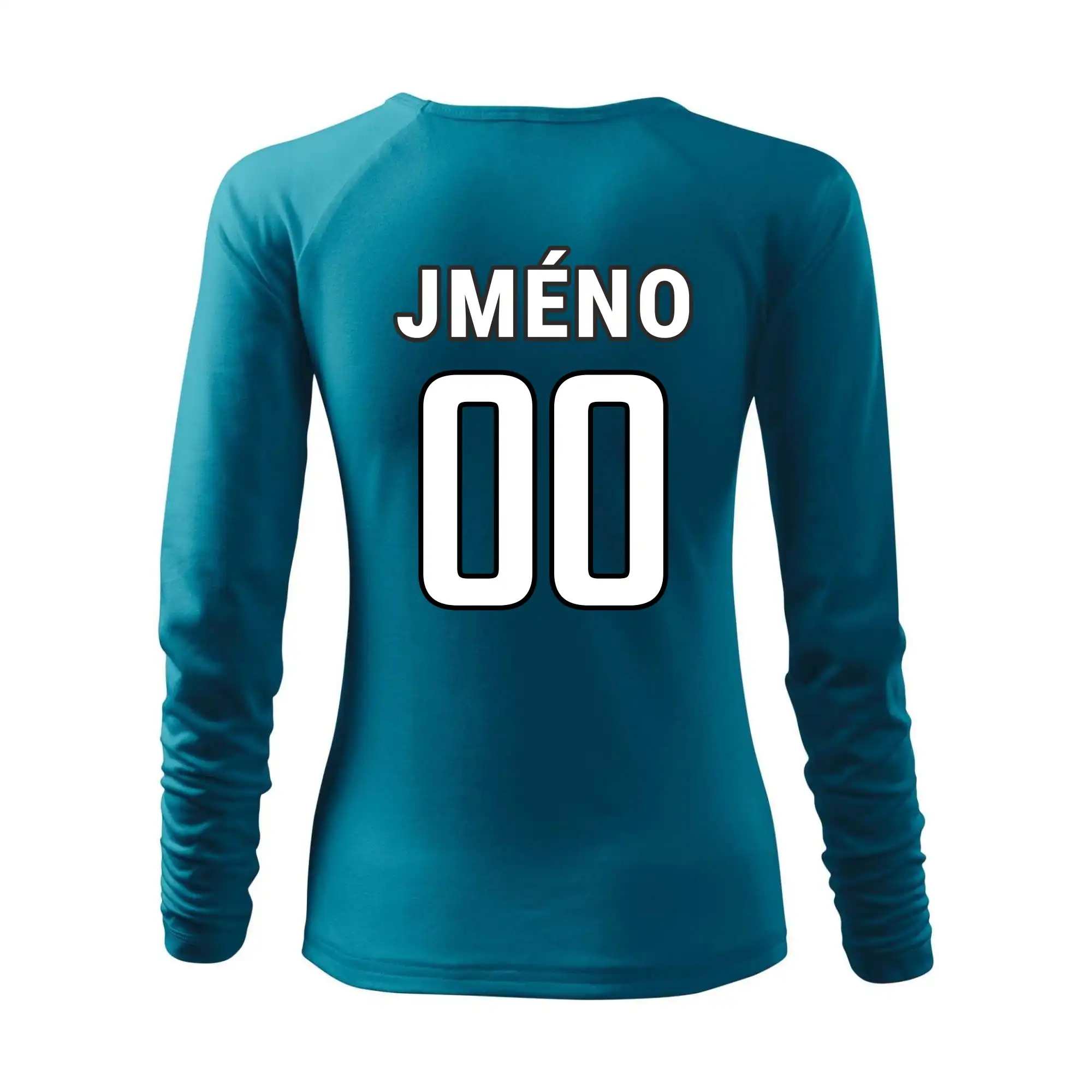 Florbalový  dres - vlastní jméno a číslo
