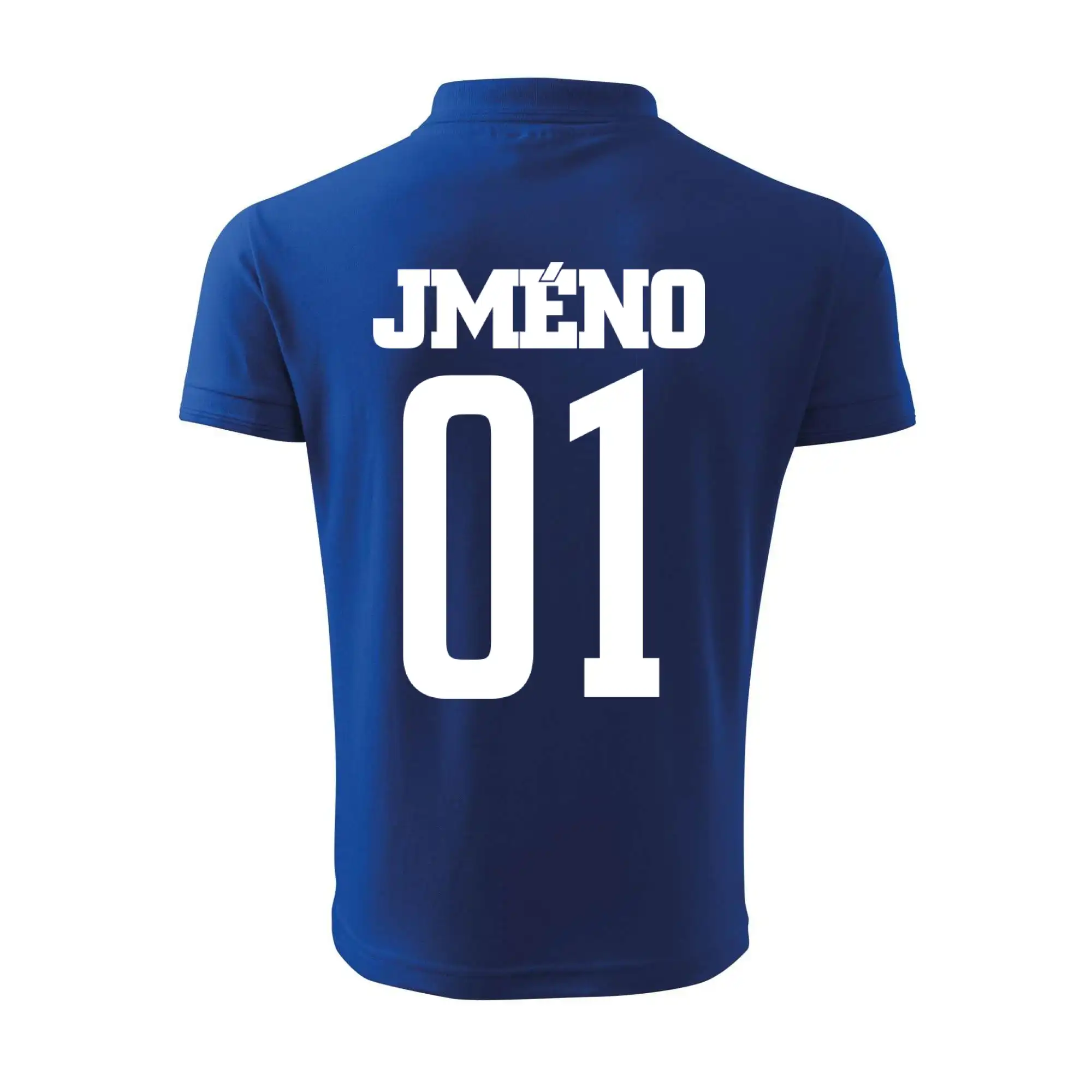 Fotbalový dres - vlastní jméno a číslo