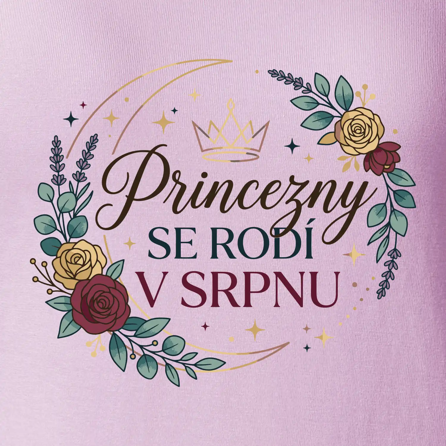 Věneček - princezny se rodí v srpnu