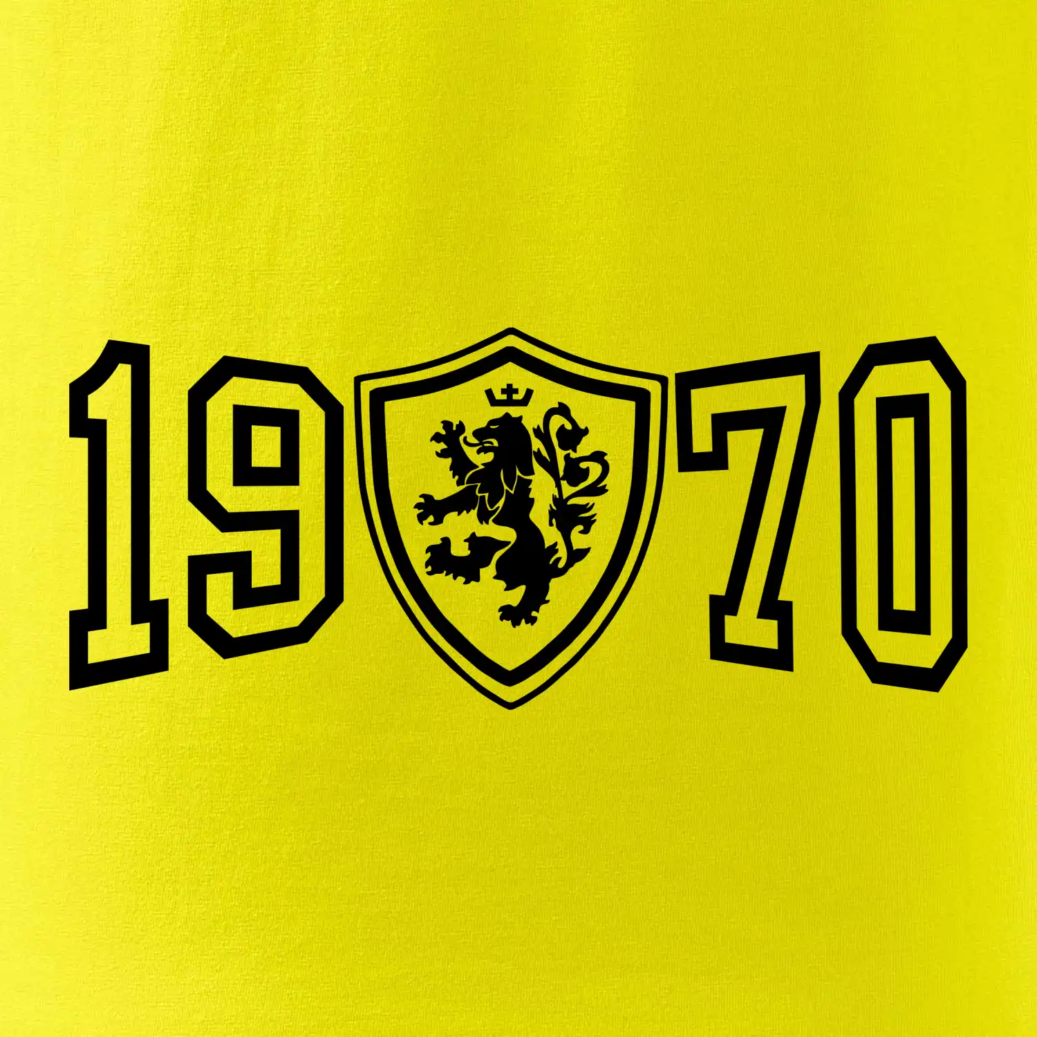 Narozeninový motiv - znak - 1970